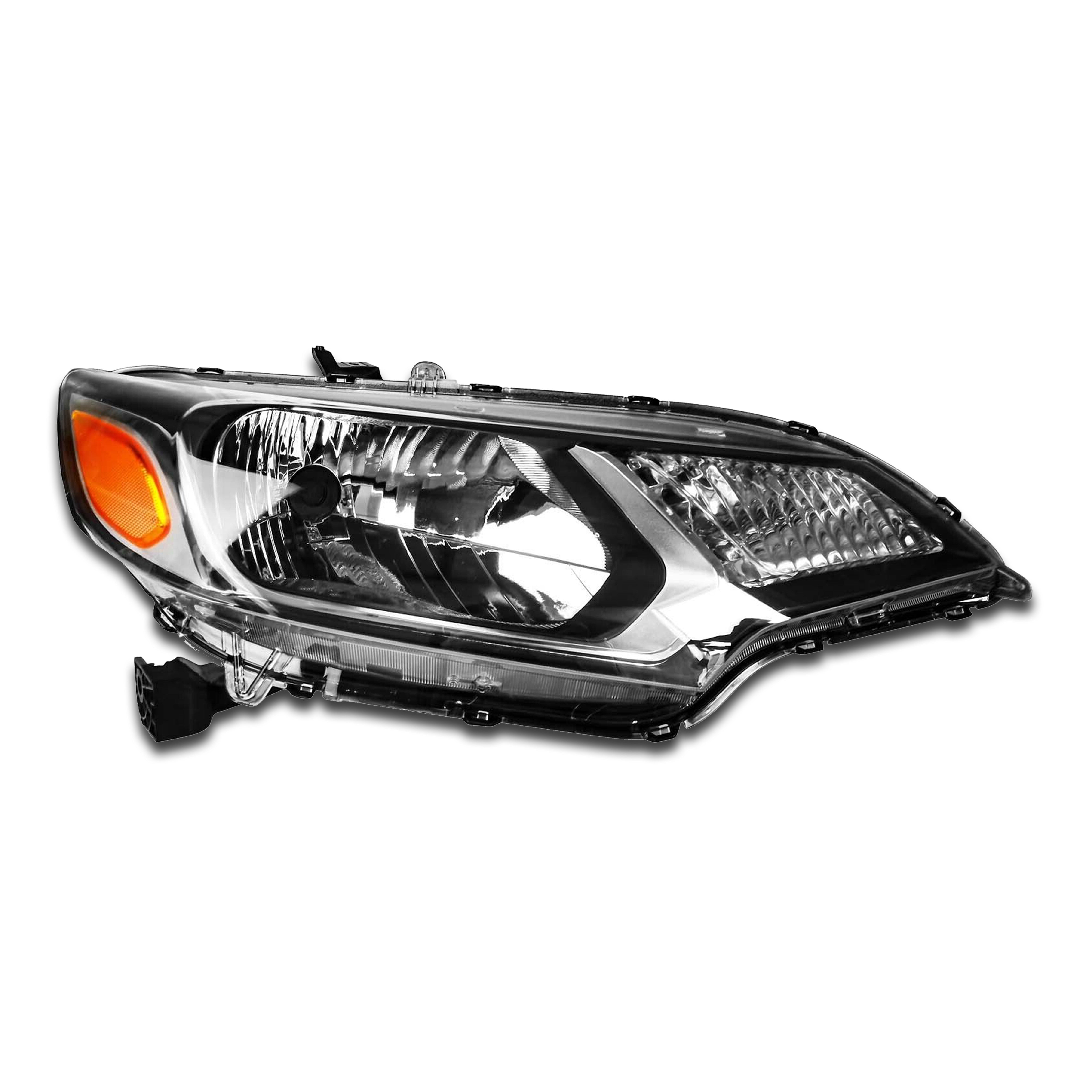 For 2015 2016 2017 Honda Fit Halogen Headlight Headlamp Assembly Right Passenger Side RH 33100T5AA01 Damaged