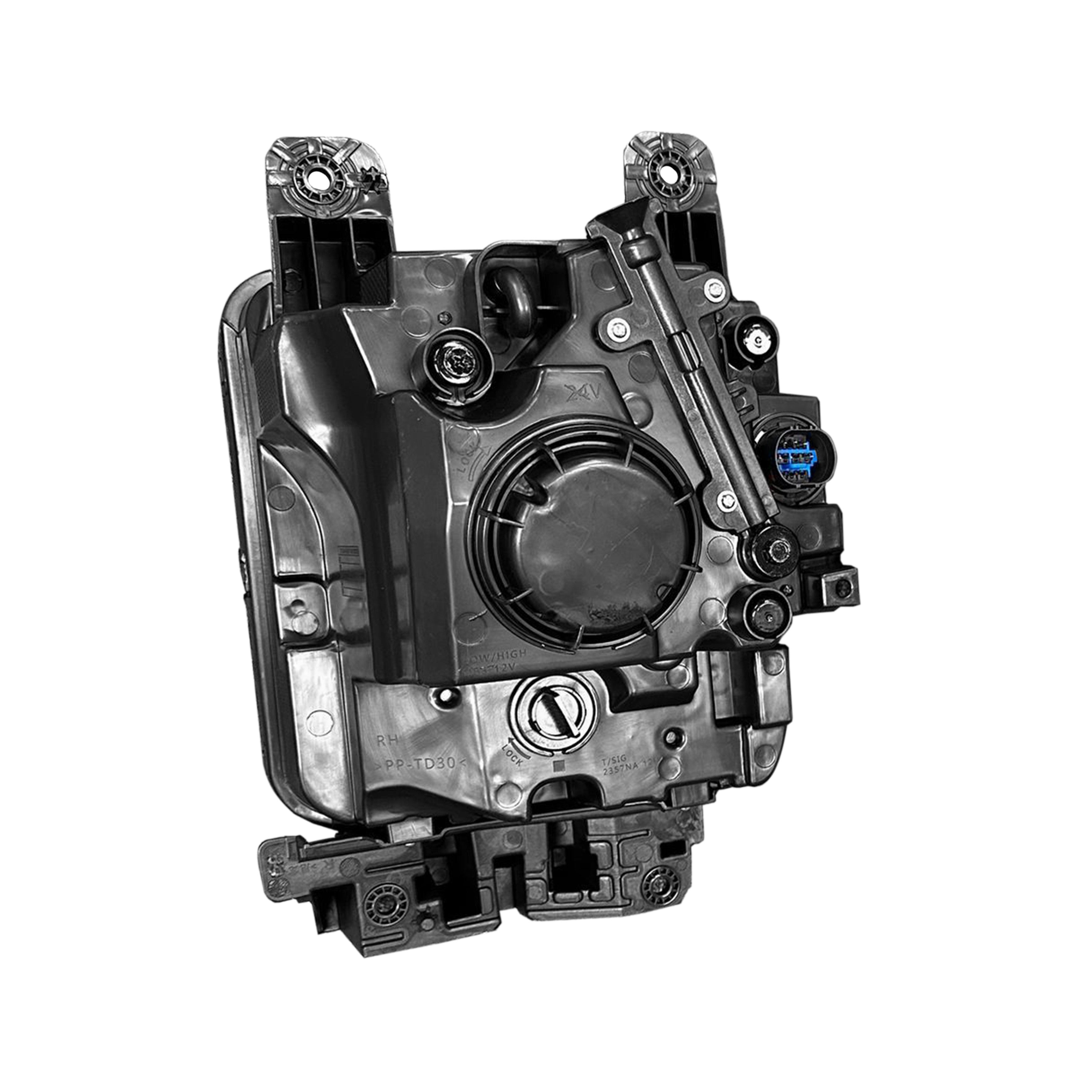 For 2022 2023 2024 Hyundai Santa Cruz Headlight Halogen Lamp Assembly Right Passenger Side RH 92102K5000 Damaged