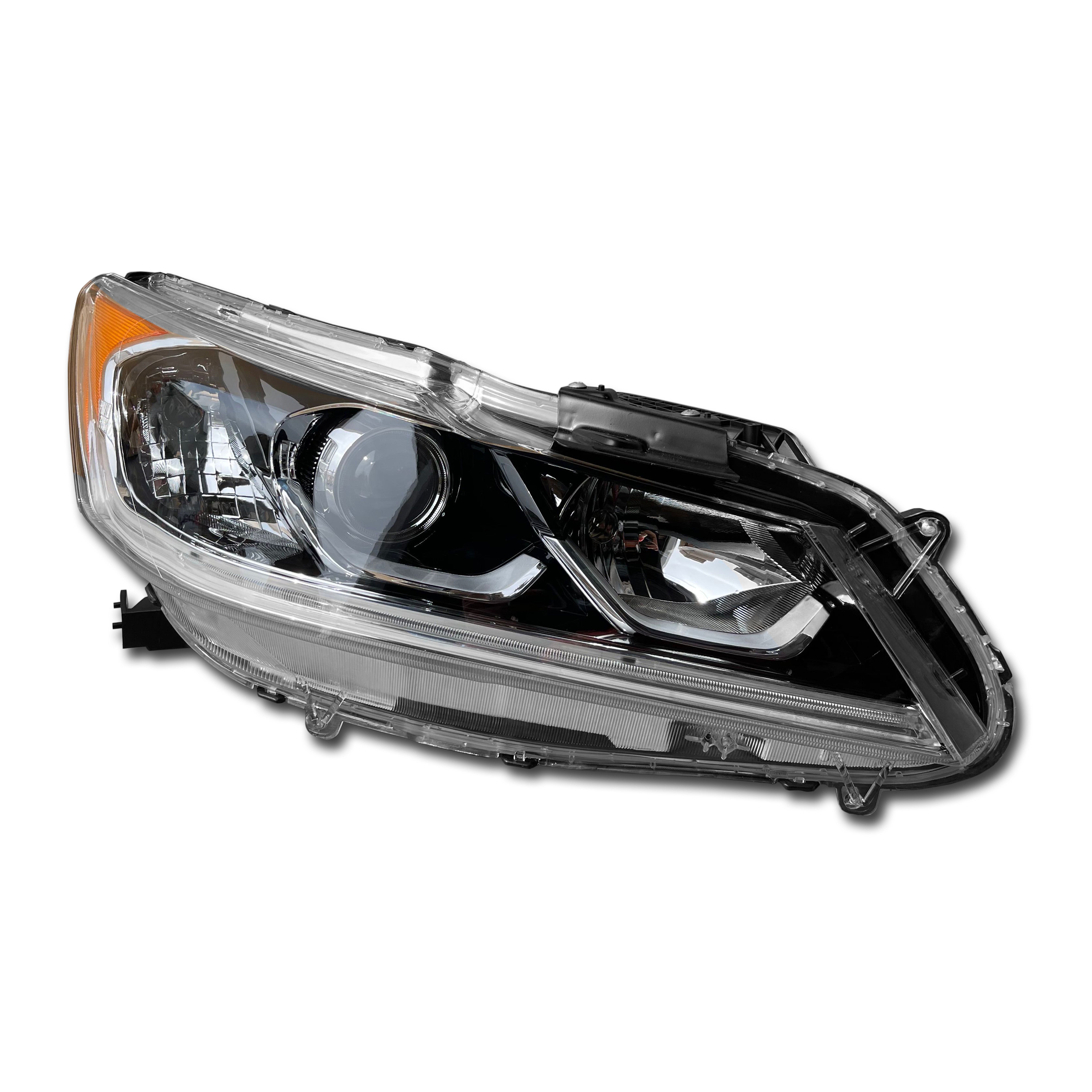 For 2016 2017 Honda Accord Sedan Headlight Headlamp Halogen Assembly Right Passenger Side RH 33100T2AA81 Damaged