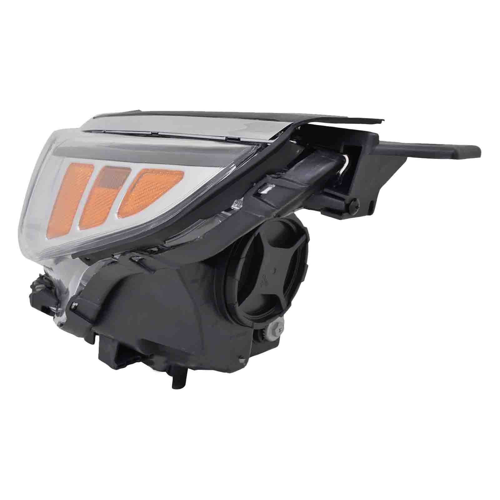 For 2016 2017 2018 Kia Optima Headlight Assembly Halogen with LED Daytime Running Lamp Driver Side Damaged