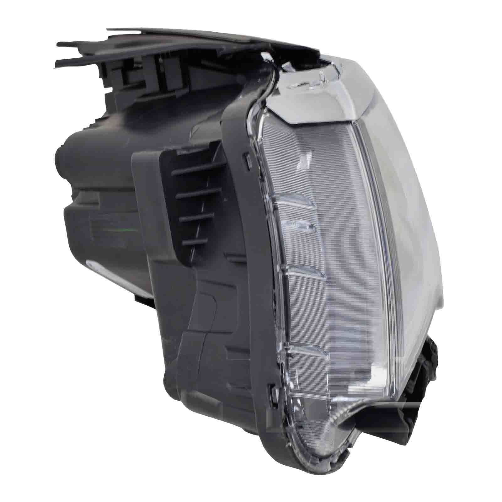 For 2016 2017 2018 Kia Optima Headlight Assembly Halogen with LED Daytime Running Lamp Driver Side Damaged