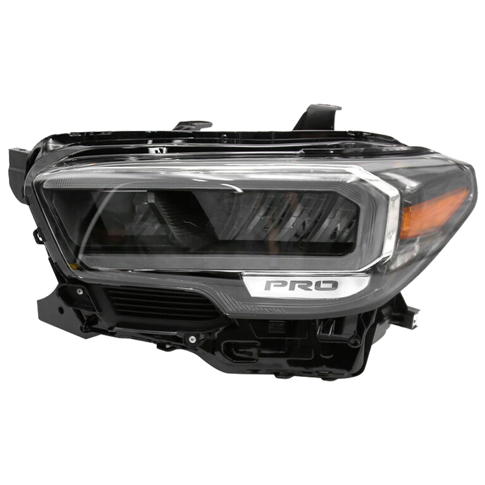For 2020 2021 2022 2023 Toyota Tacoma TRD PRO SE LED DRL Headlight Assembly Black Left Driver Side LH 8115004300 Damaged