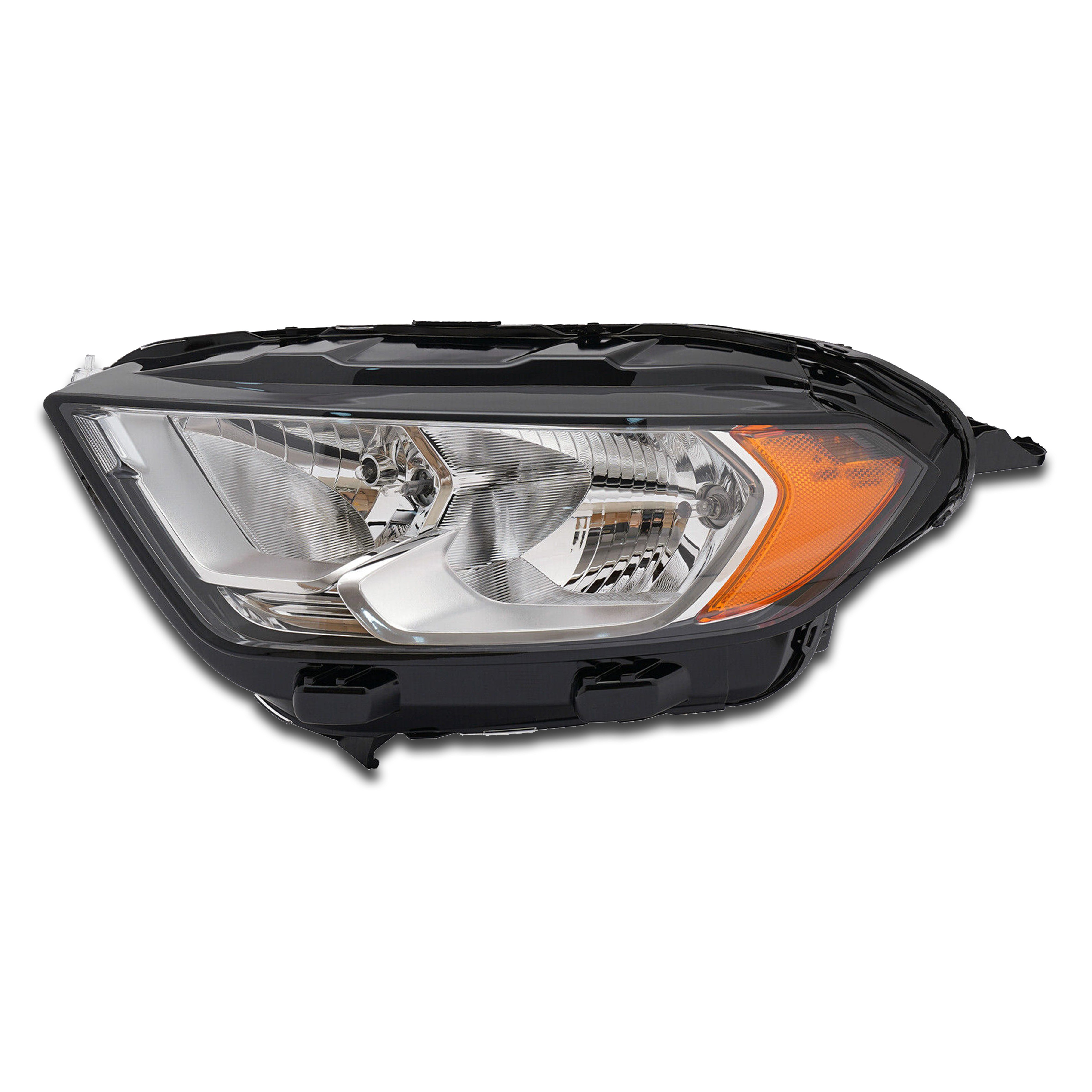 For 2018 2019 2020 2021 2022 Ford EcoSport S SE SES Titanium Halogen Headlight Headlamp Assembly Driver Left LH GN1Z13008AM Damaged