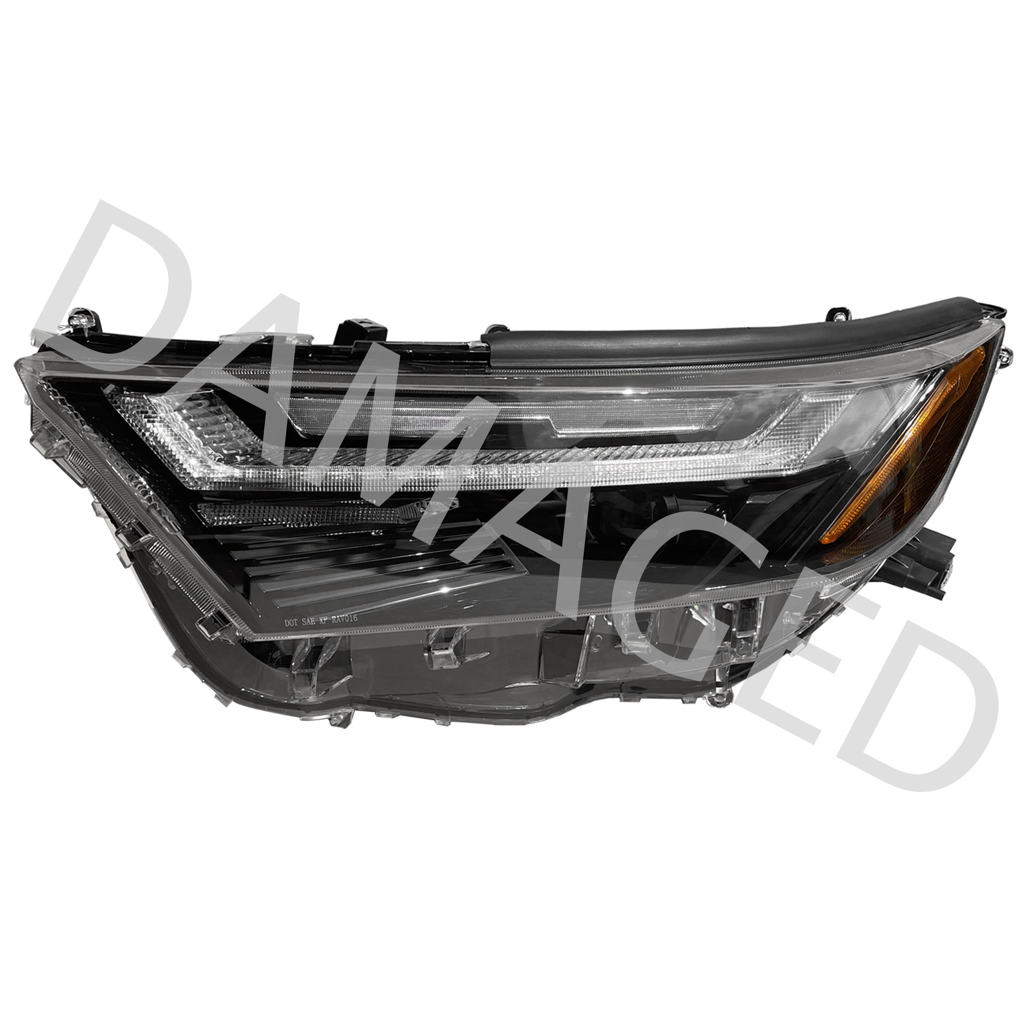For 2022 2023 2024 Toyota RAV4 Prime SE Bi LED Projector Headlight Assembly Left Driver Side Damaged