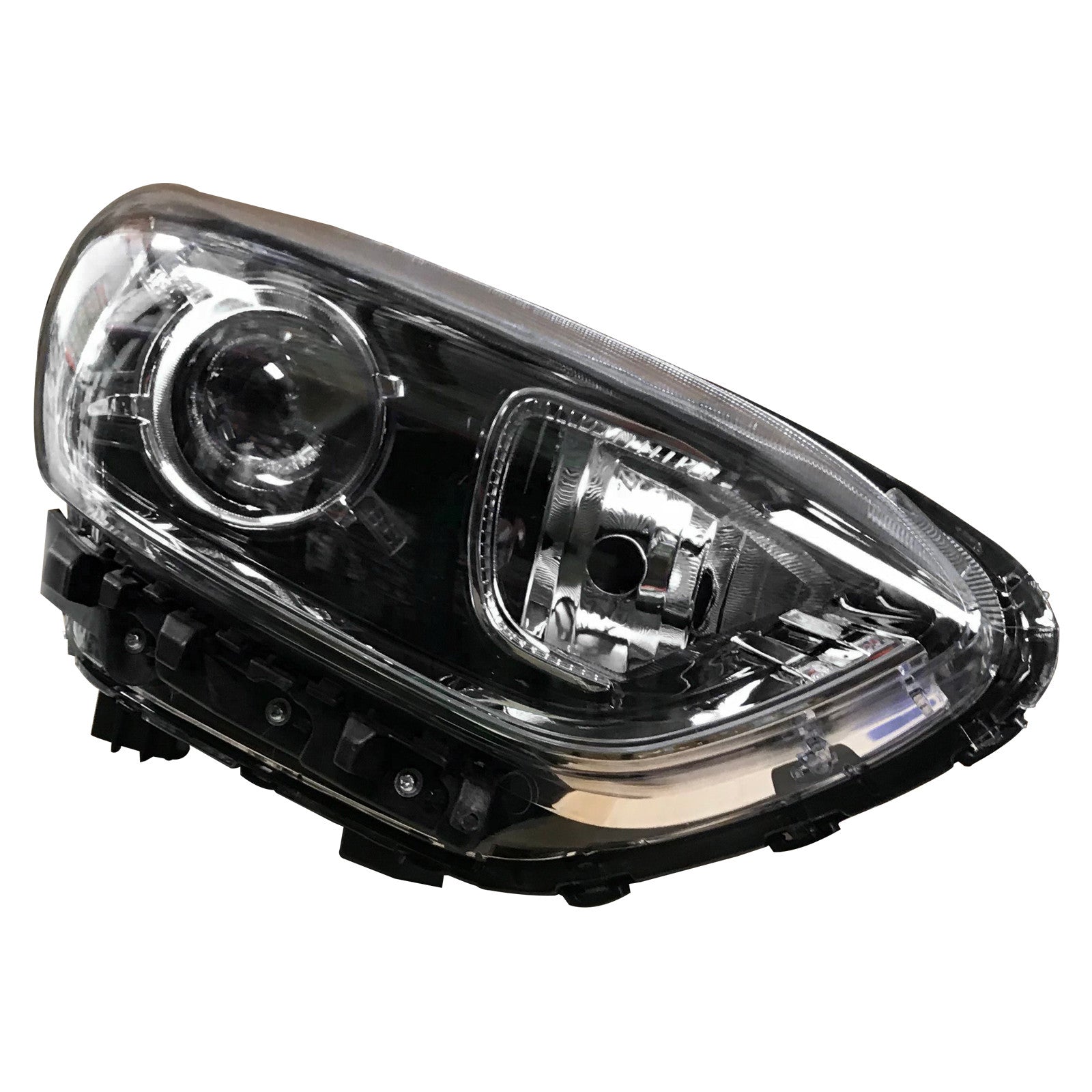 For 2019 2020 2021 Kia Forte Sedan Headlight Assembly Halogen With Bulbs Passenger Side Damaged