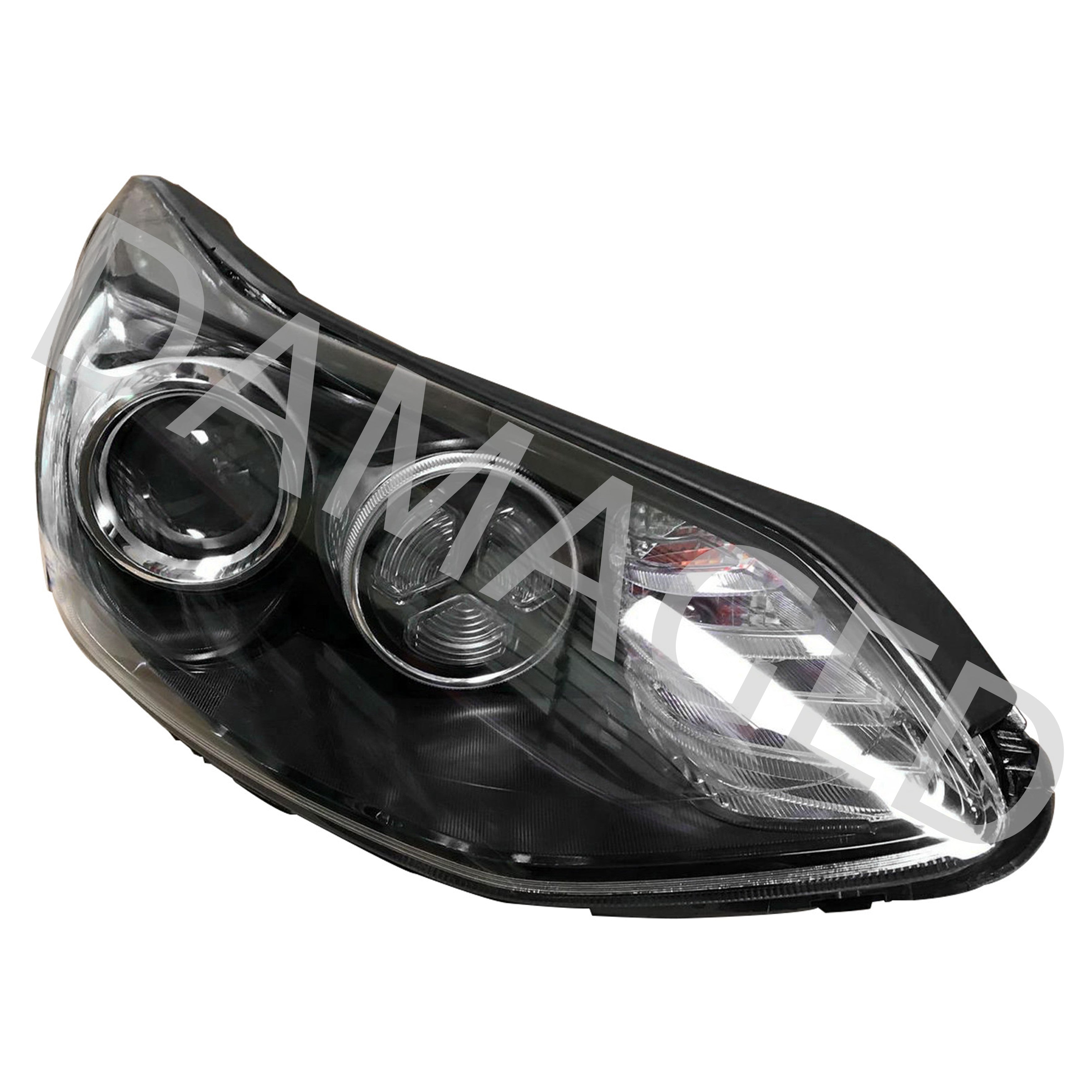 For 2017 2018 2019 2020 2021 2022 Kia Sportage Halogen Headlight w/LED DRL Right Passenger Side RH Damaged