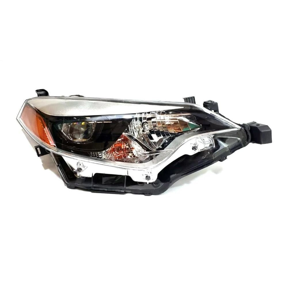 For 2014 2015 2016 Toyota Corolla LED Headlight Assembly Halogen Passenger Side RH TO2503216 Damaged