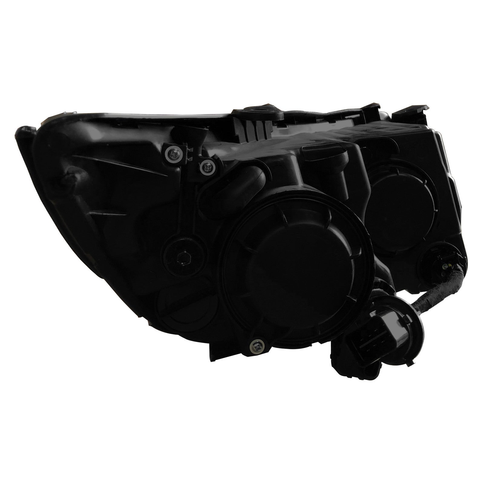 For 2014 2015 Kia Optima Headlight Assembly Halogen with LED Tube Projector Driver Side Damaged