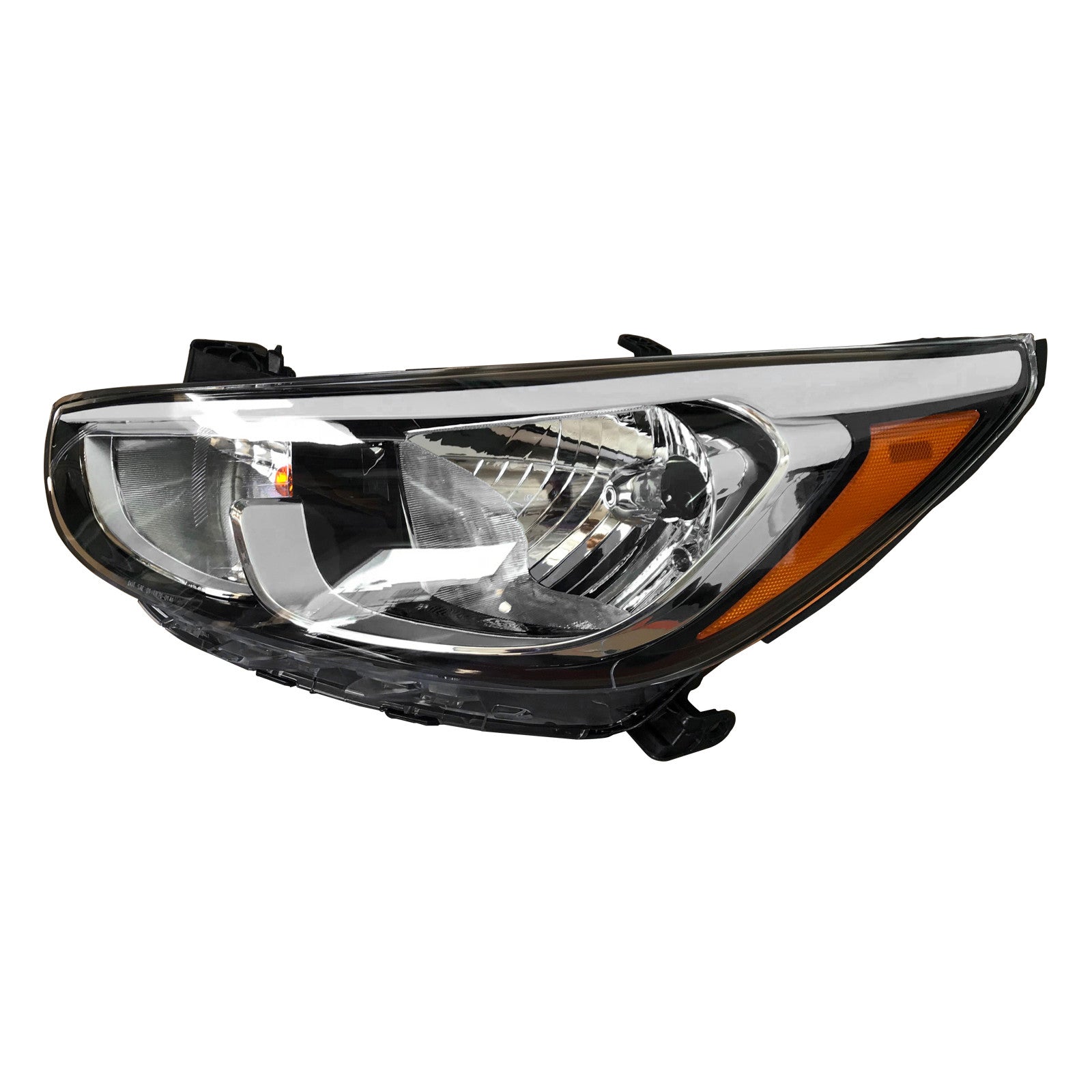 For 2015 2016 2017 Hyundai Accent Headlight Assembly Halogen Left Driver Side 921011R710 Damaged