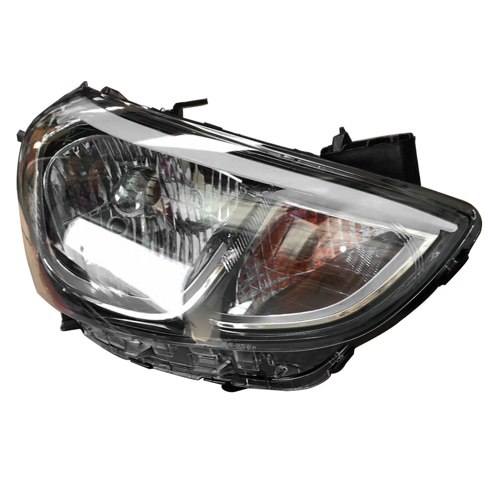 For 2015 2016 2017 Hyundai Accent Headlight Assembly Halogen Right Passenger Side RH 921021R710 Damaged