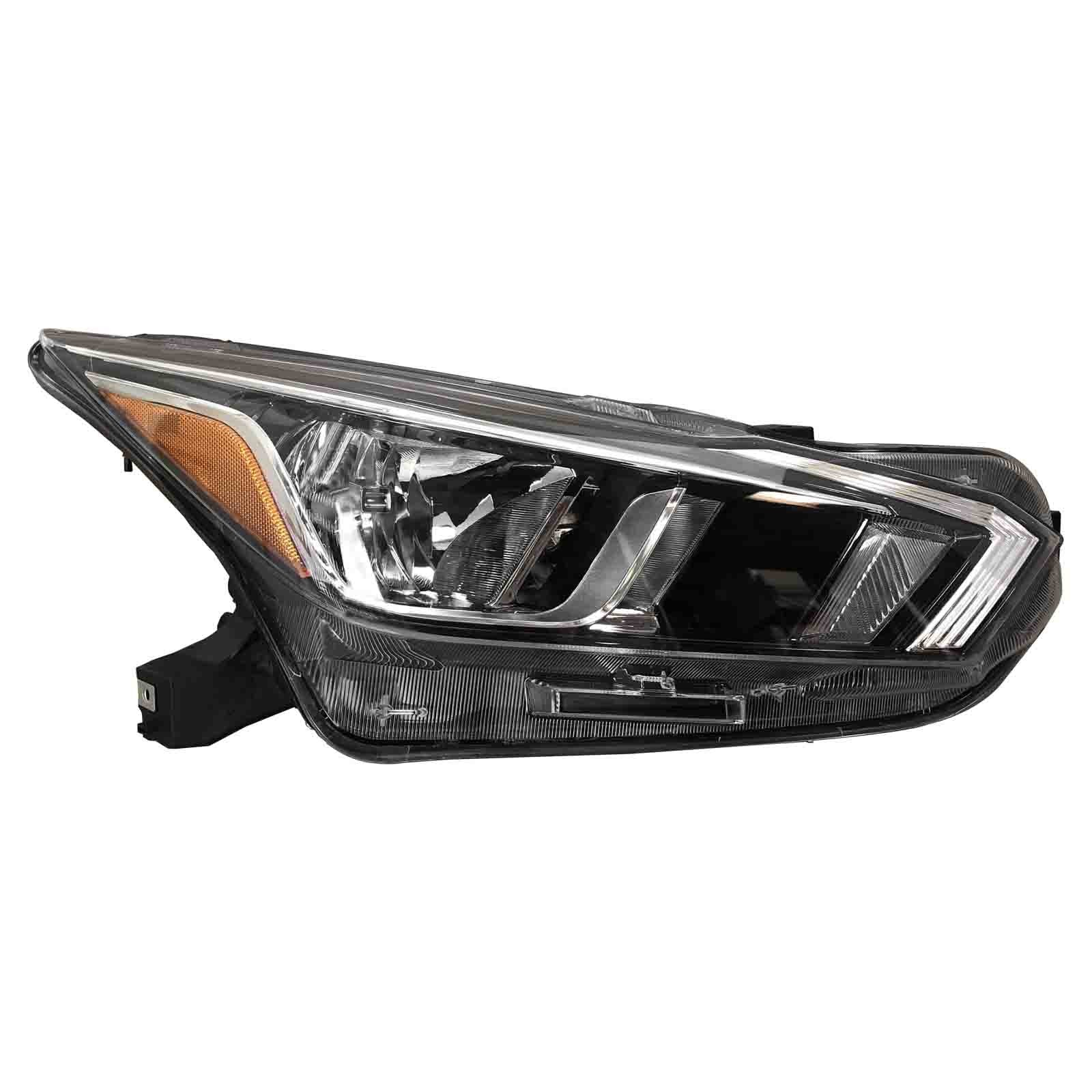 For 2020 2021 2022 2023 2024 Nissan Versa S SV Headlight Assembly Halogen Right Passenger Side RH Damaged