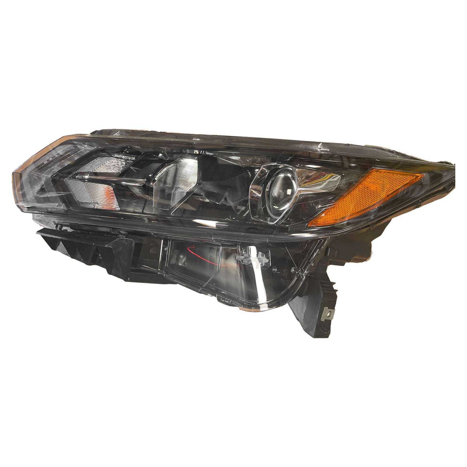 For 2020 2021 2022 Nissan Rogue Sport Headlight Assembly Halogen with LED Projector Driver Side Damaged