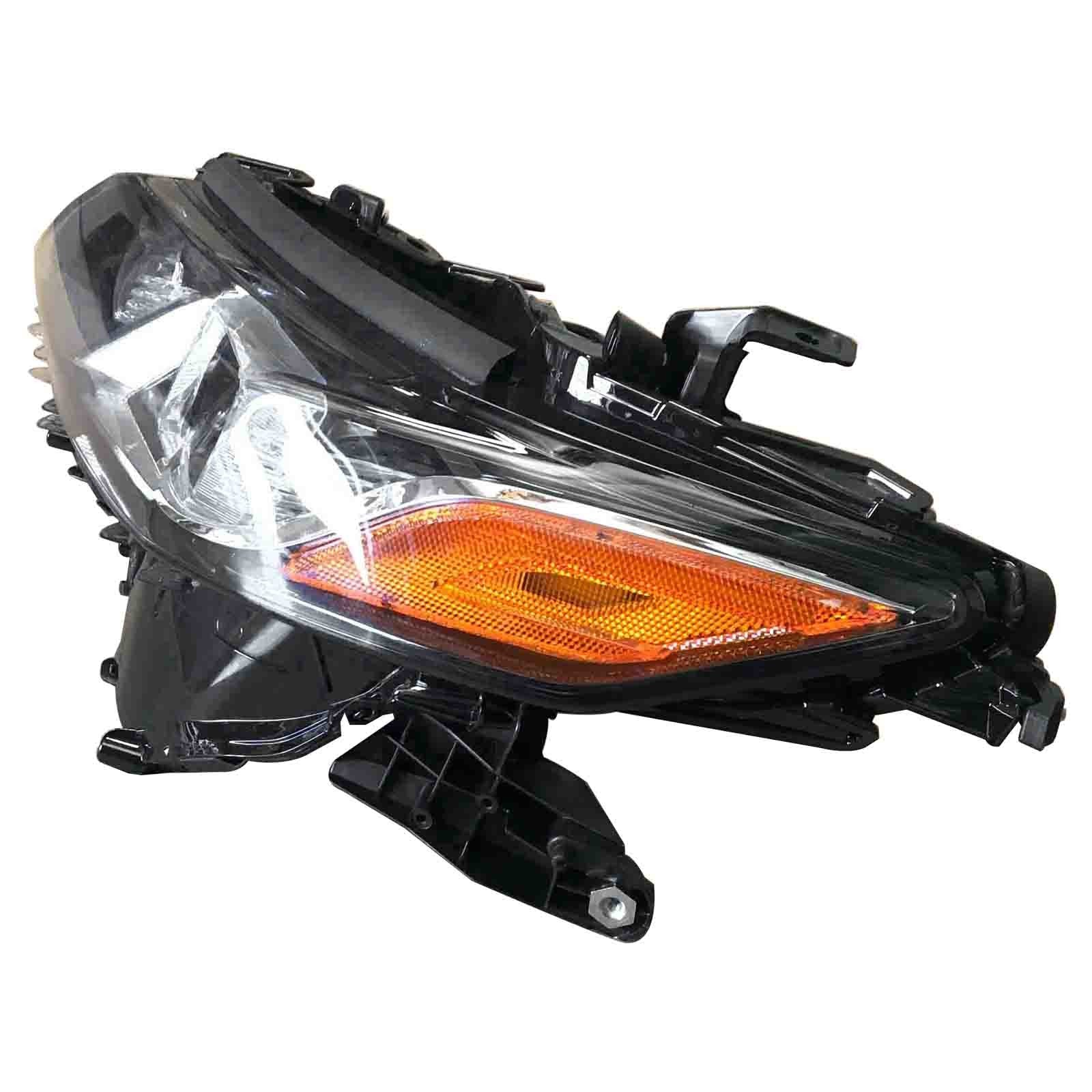 For 2018 2019 2020 Toyota Camry L LE SE Headlight Assembly Halogen with LED Projector Driver Side Damaged