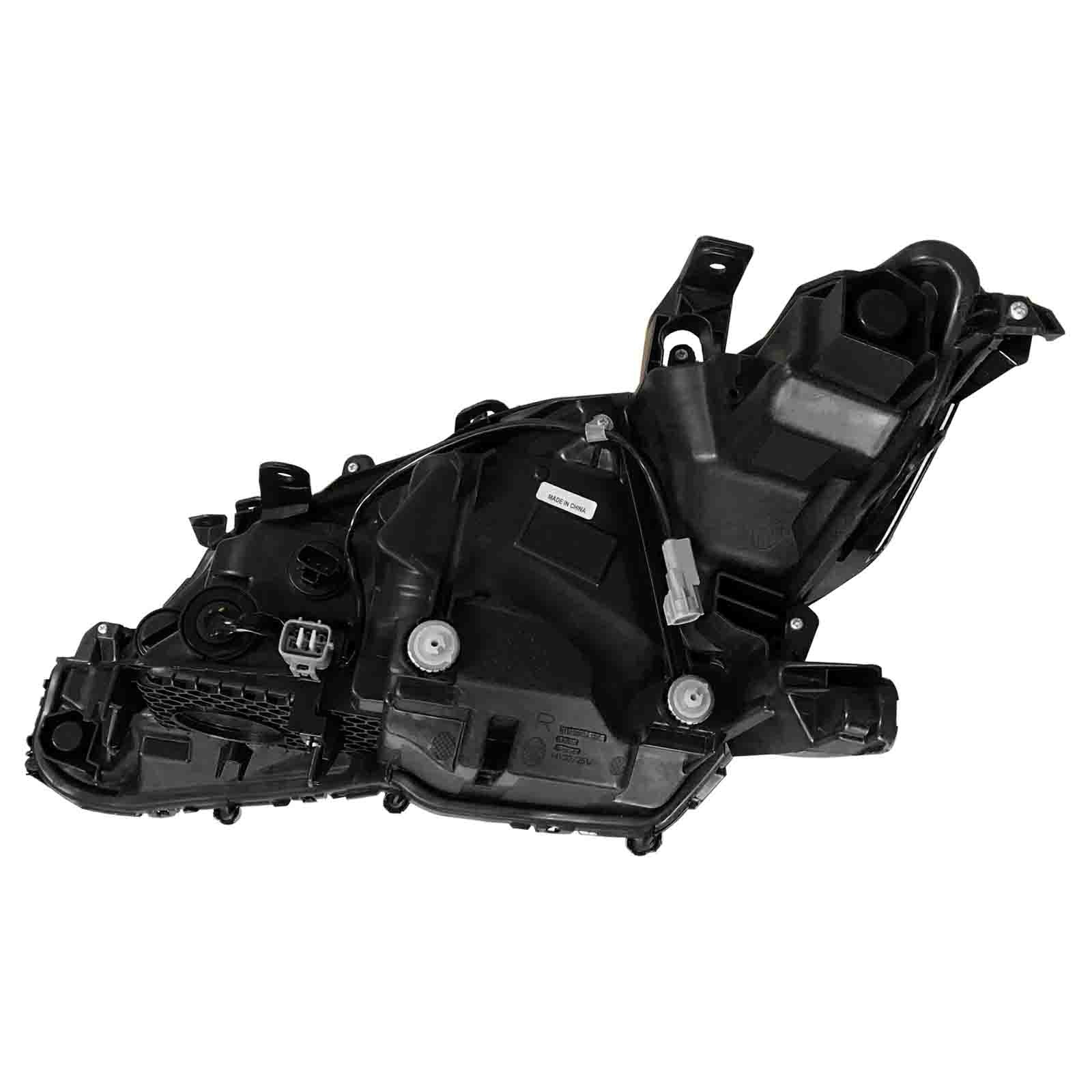 For 2018 2019 2020 Toyota Camry L LE SE Headlight Assembly Halogen with LED Projector Passenger Side Damaged