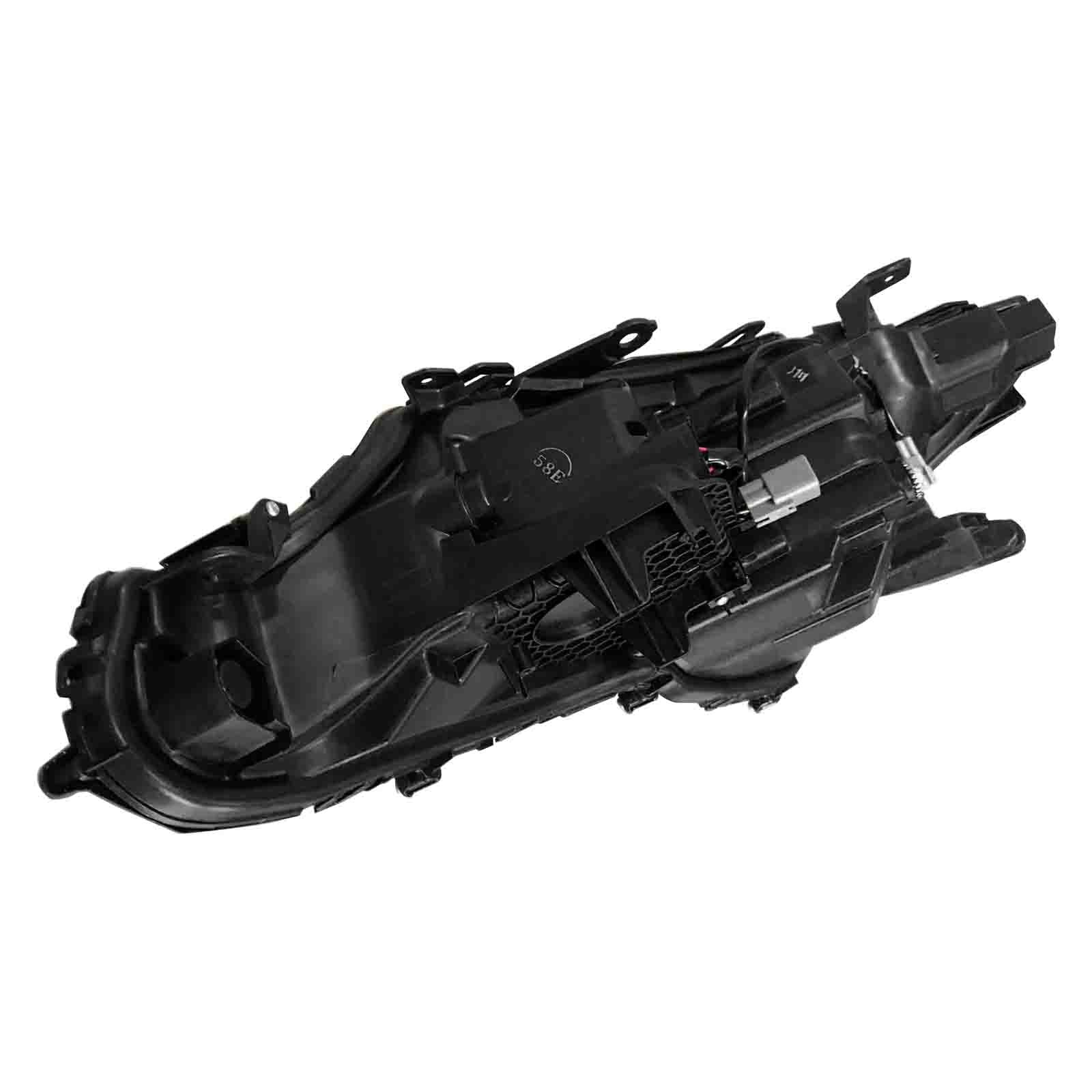 For 2018 2019 2020 Toyota Camry L LE SE Headlight Assembly Halogen with LED Projector Passenger Side Damaged