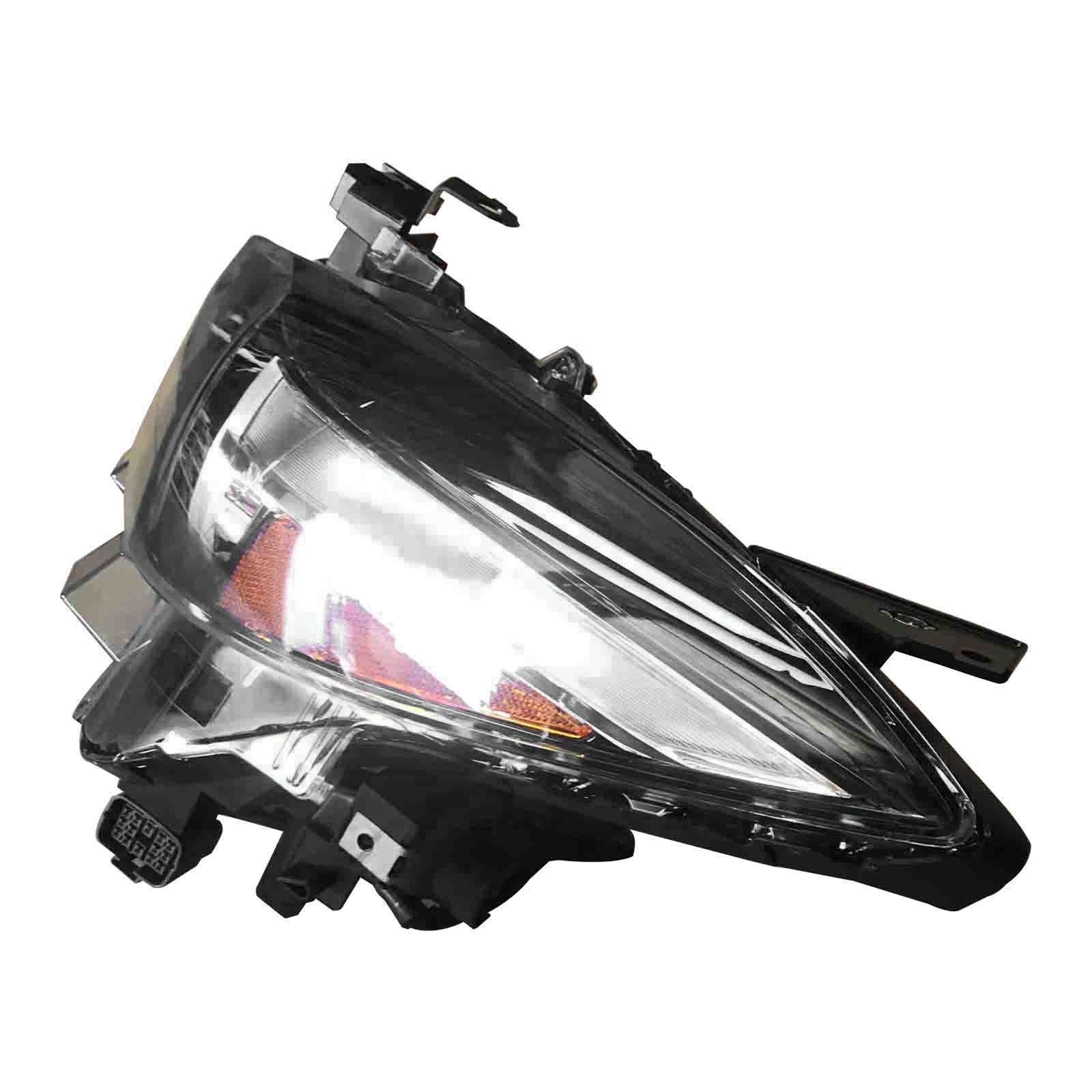 For 2017 2018 Mazda 3 Headlight Assembly Halogen Projector Driver Side Damaged