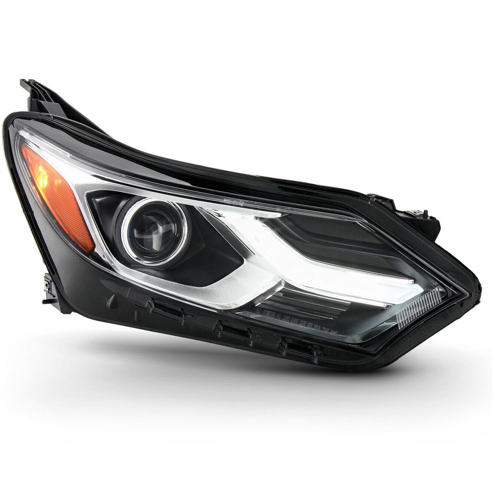 2018 2021 Chevrolet Equinox HID/Xenon Headlight Assembly with LED DRL Passenger Side Damaged