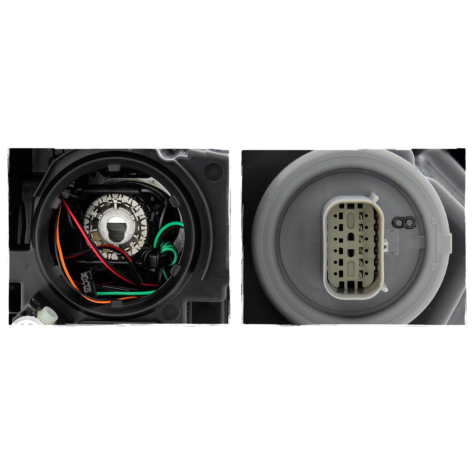 2018 2021 Chevrolet Equinox HID/Xenon Headlight Assembly with LED DRL Passenger Side Damaged