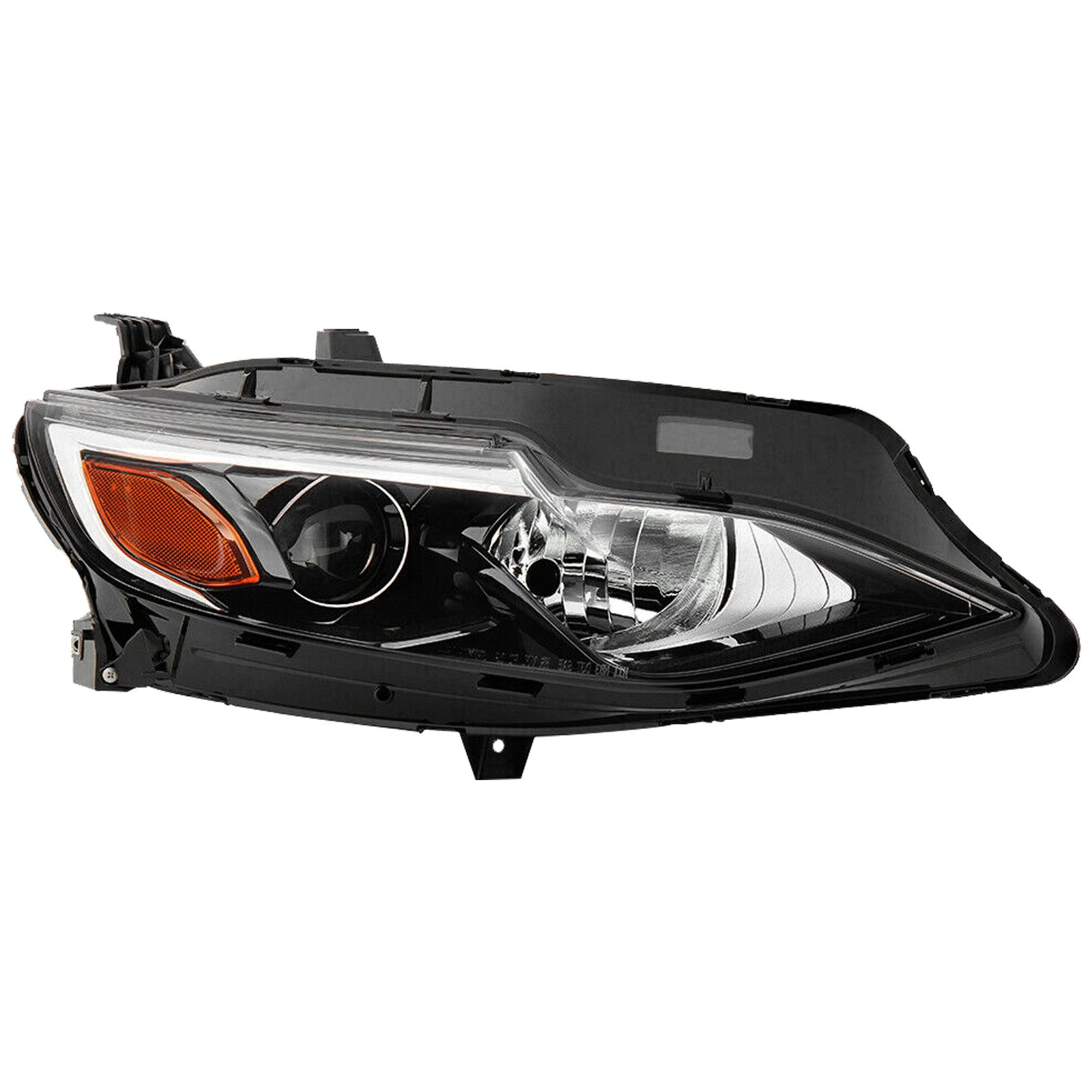 For 2019 2020 2021 2022 2023 Chevy Malibu Headlight Assembly Halogen Passenger Side Damaged