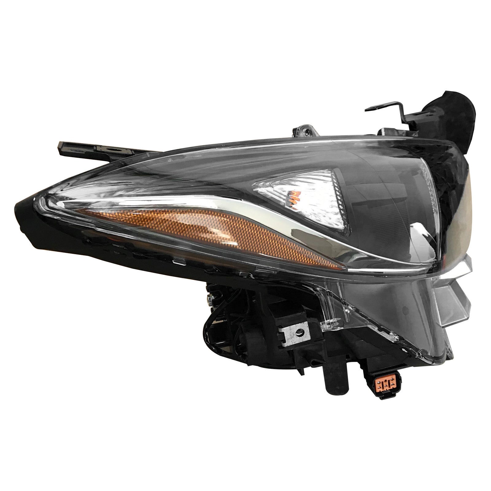 For 2014 2015 2016 Mazda 3 Sport Hatchback / Sedan Headlight Assembly Halogen Passenger Side Damaged