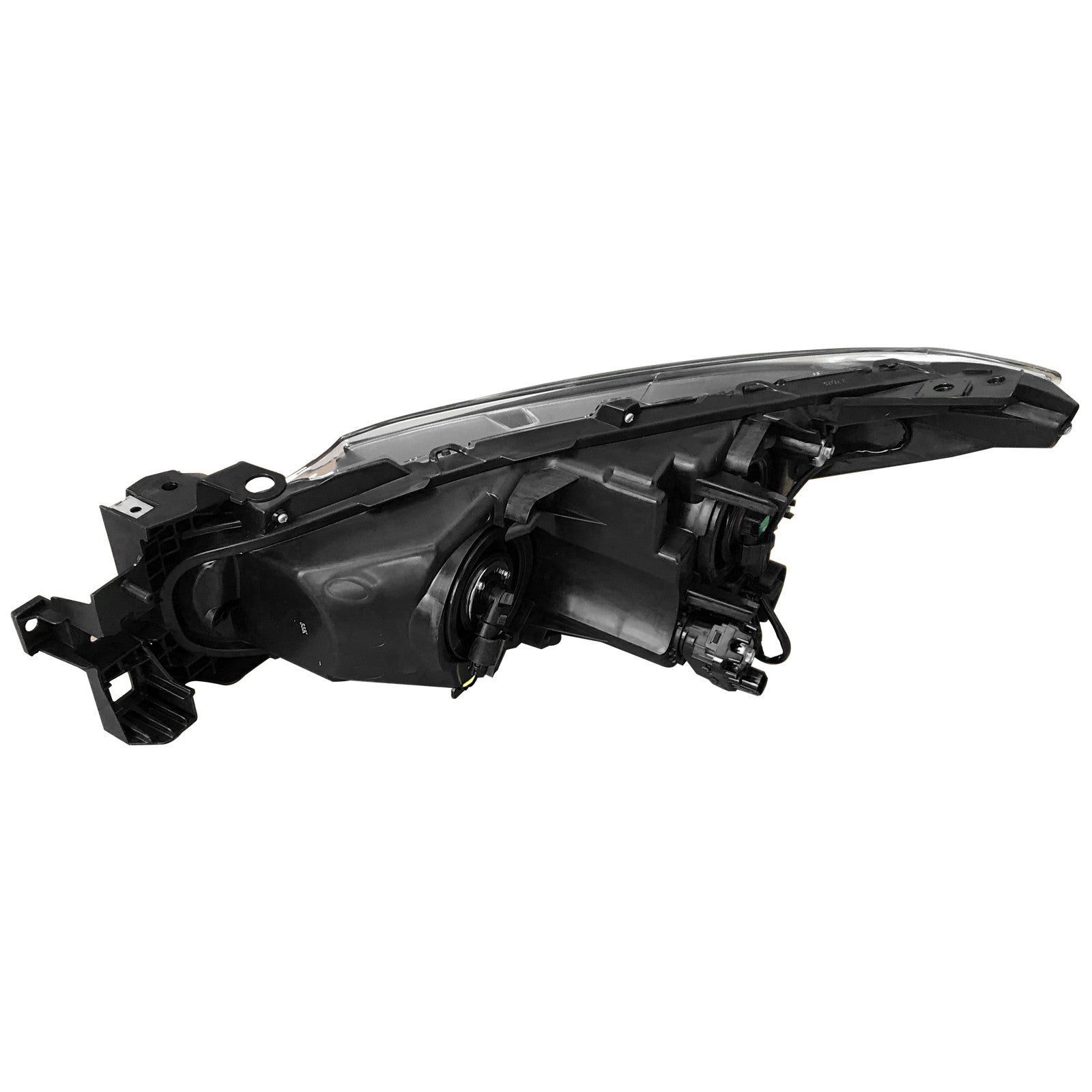 For 2014 2015 2016 Mazda 3 Sport Hatchback / Sedan Headlight Assembly Halogen Passenger Side Damaged