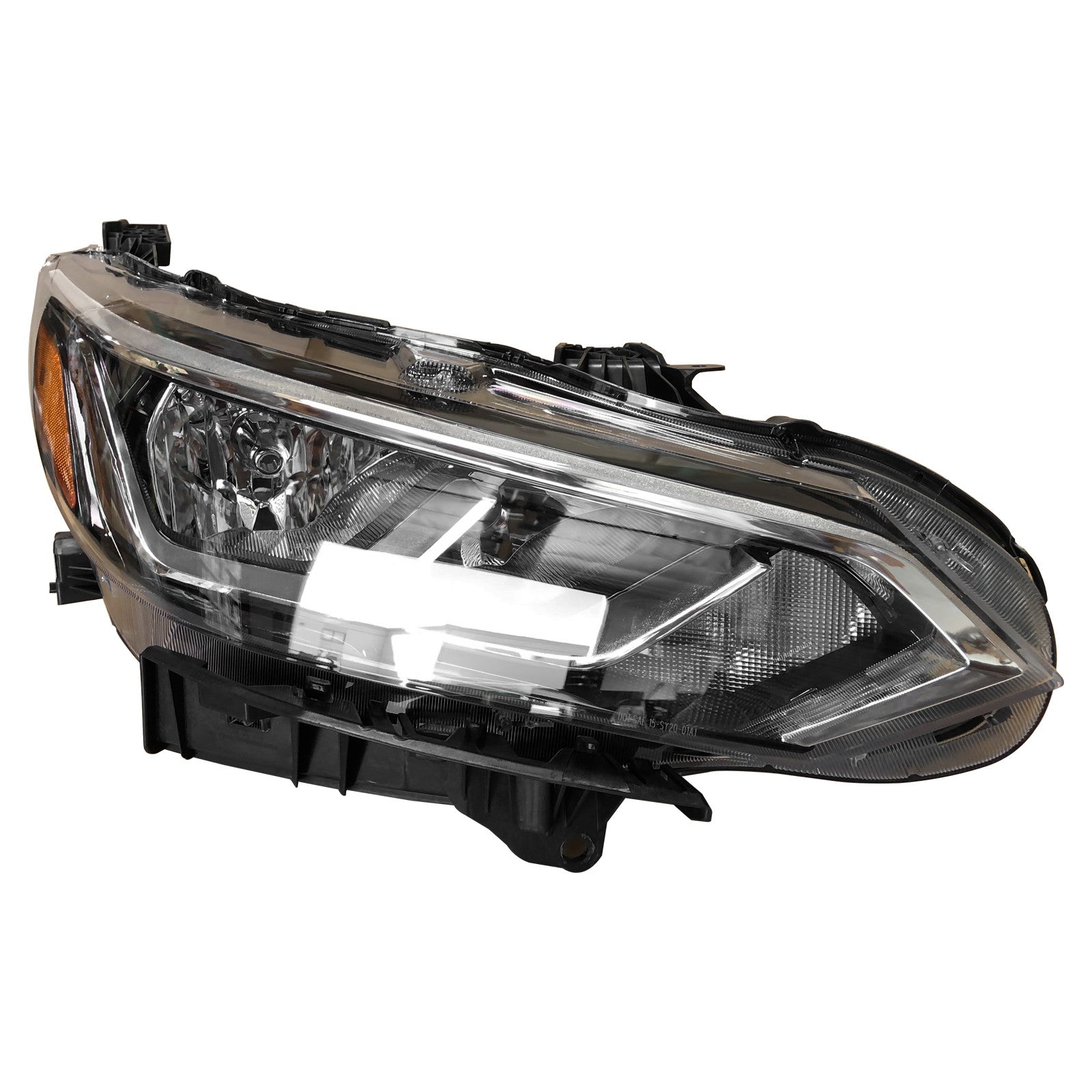 For 2020 2021 2022 2023 Nissan Sentra S SV Headlight Assembly Halogen Passenger Side Damaged