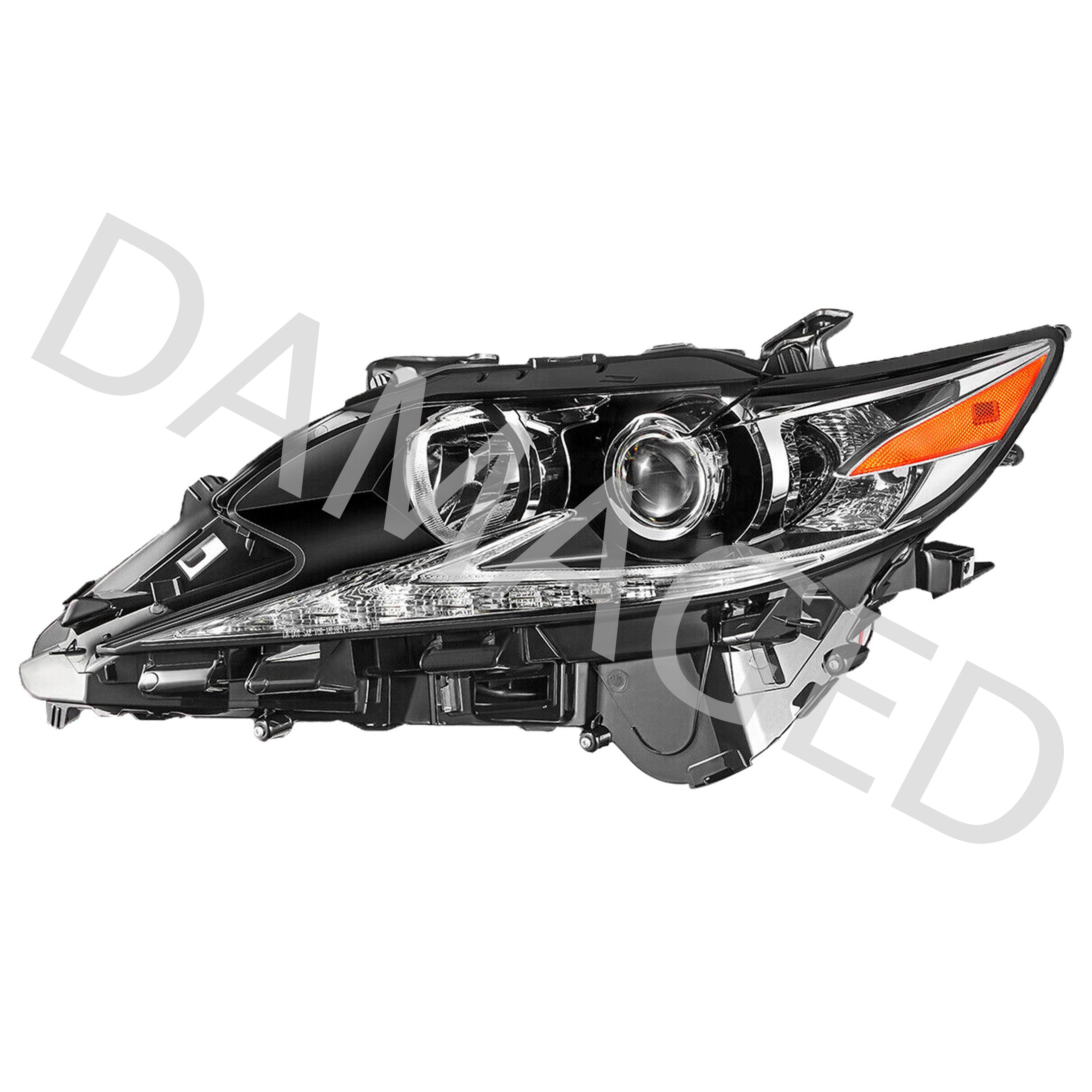 For 2016 2017 2018 Lexus ES350 ES300H Front LED DRL Projector Headlight Assembly Driver Side Damaged