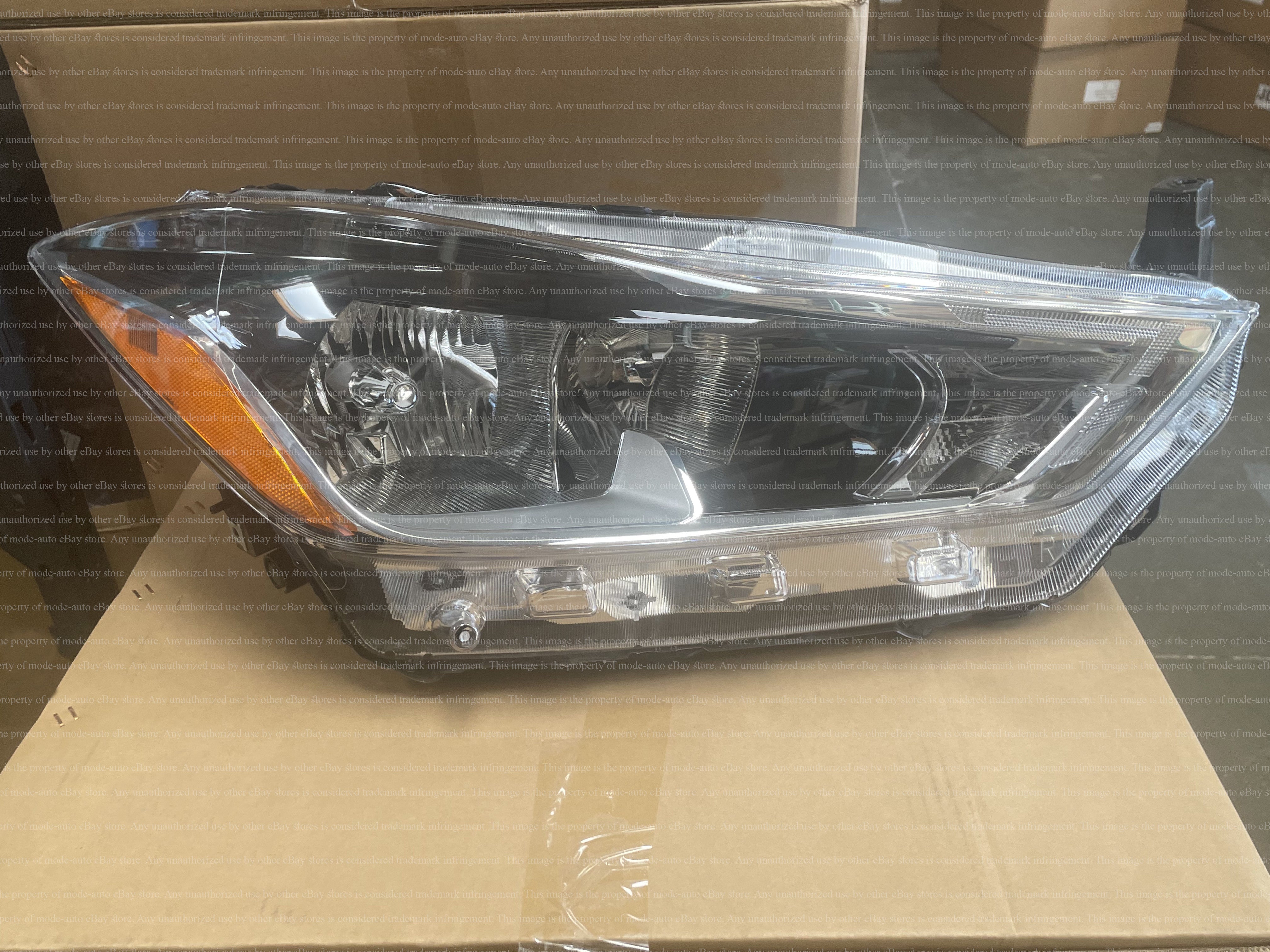 For 2018 2019 2020 Nissan Kicks Headlight Headlamp Assembly Replacement Right Passenger Side Damaged
