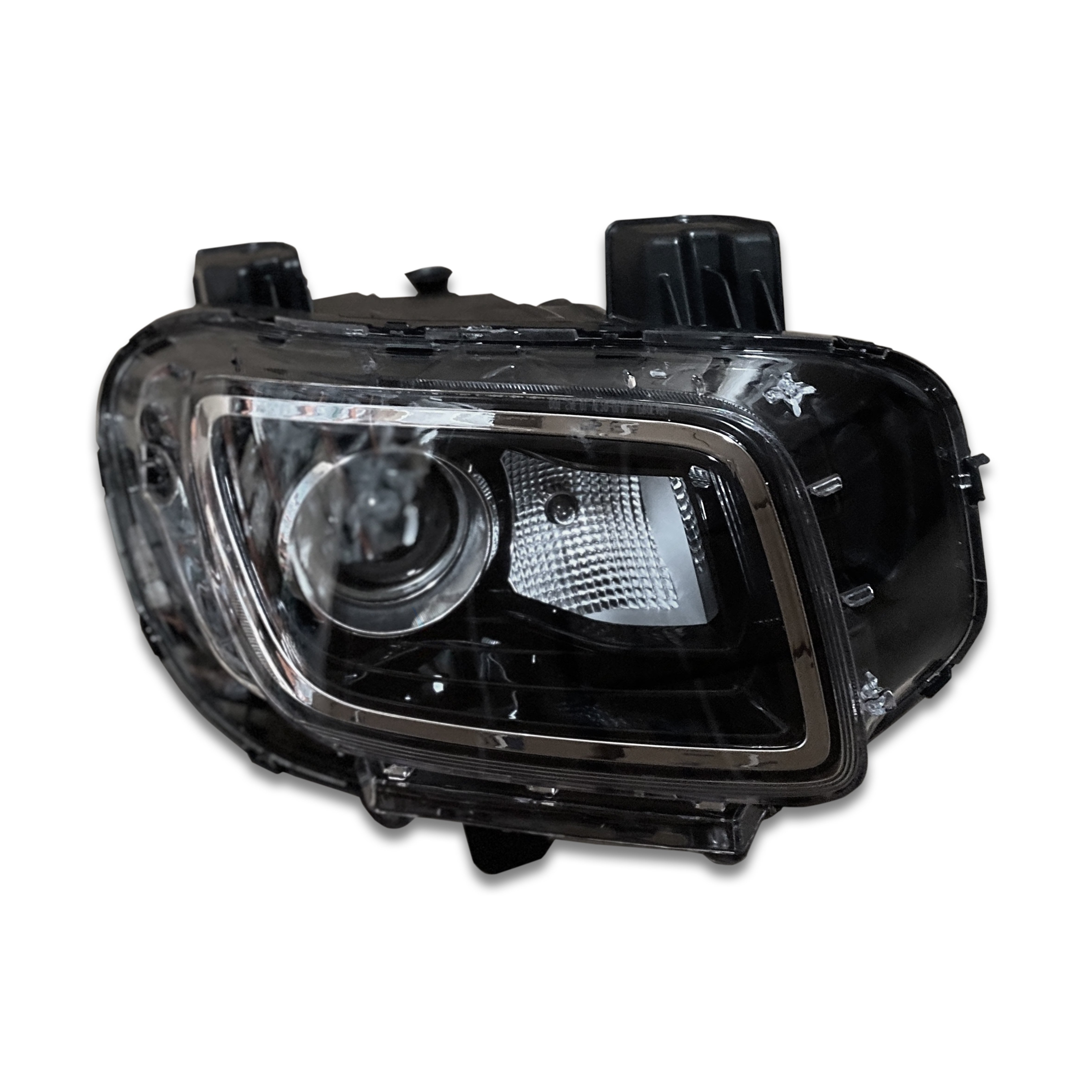 For 2020 2021 2022 2023 2024 Hyundai Venue Headlight Headlamp Chrome Factory Assembly Right Passenger Side RH 92102K2070 Damaged