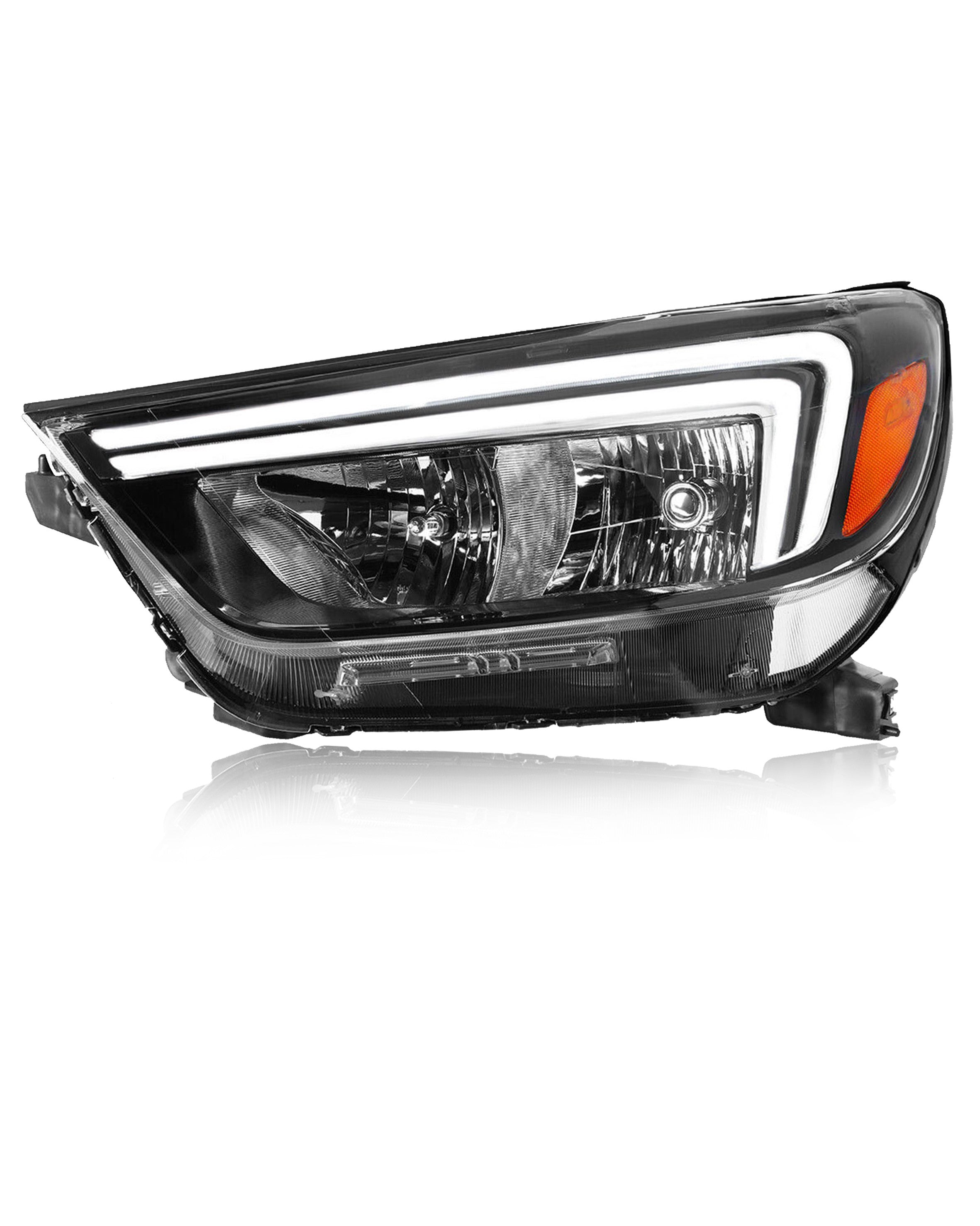 For 2017 2018 2019 2020 2021 2022 Buick Encore Halogen Headlight w/LED OEM GM2502464 Left Driver Side Damaged