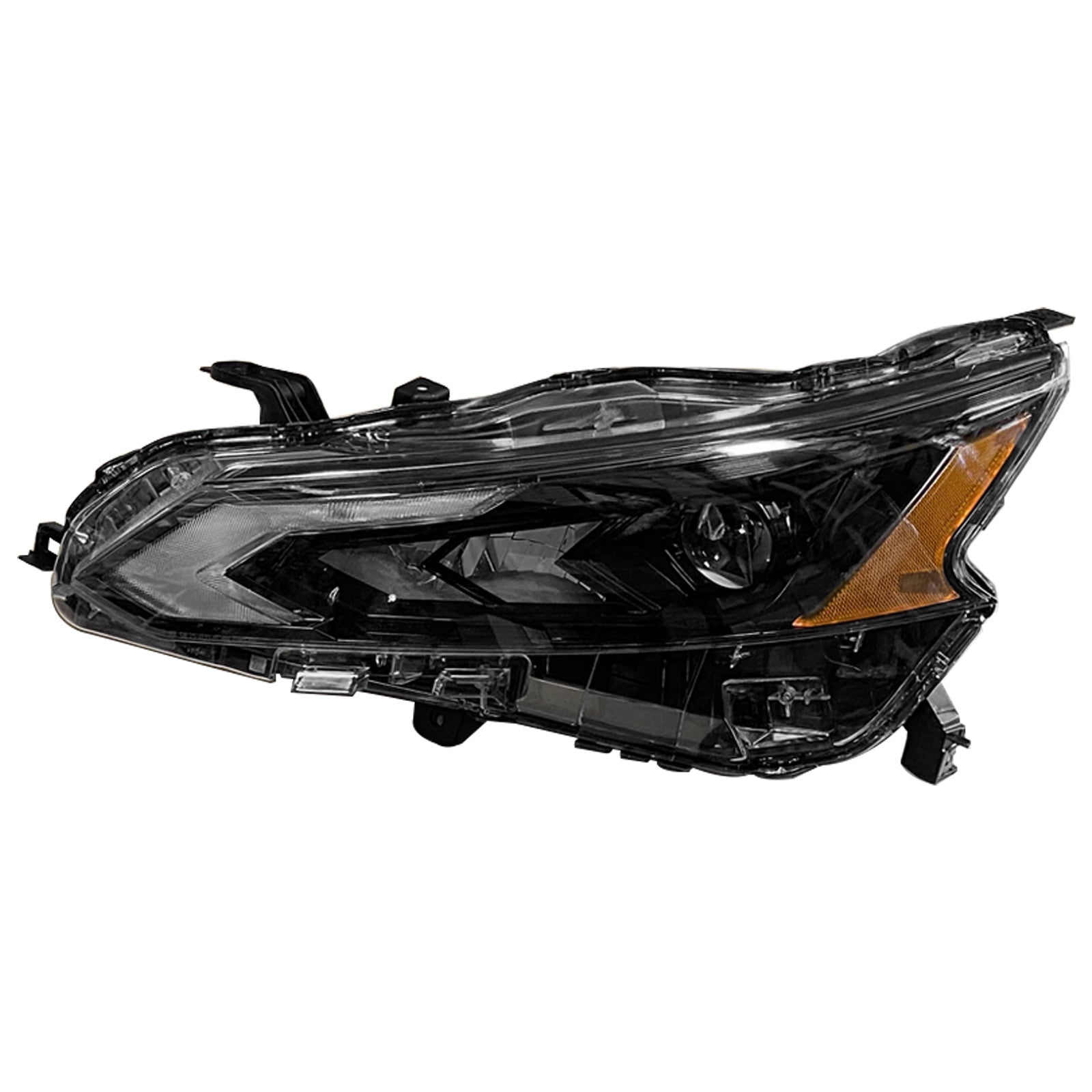 For 2023 2024 2025 Nissan Altima Front Full LED Headlight Lamp Assembly Black Left Driver Side Damaged