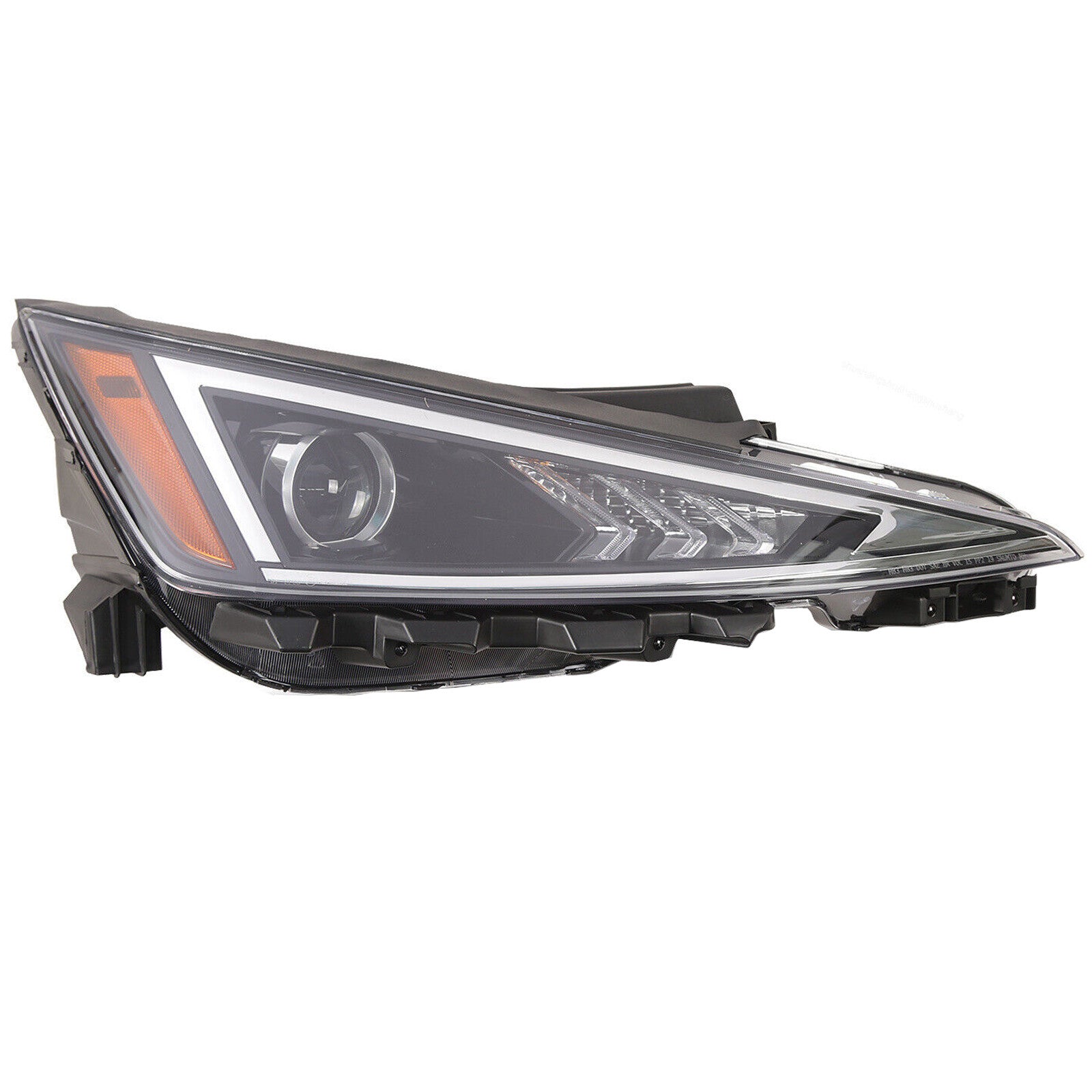 For 2019 2020 Hyundai Elantra Headlight Assembly Halogen Passenger Side Damaged