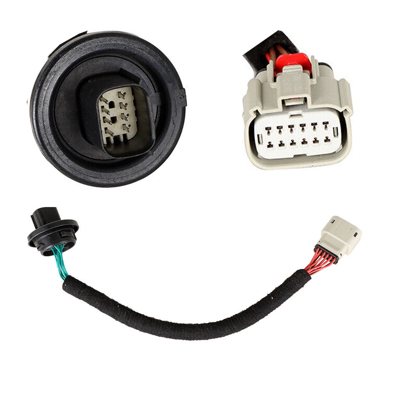 For 2018 2019 Cadillac XTS Headlight Assembly Full LED Chrome Housing Driver Side Damaged