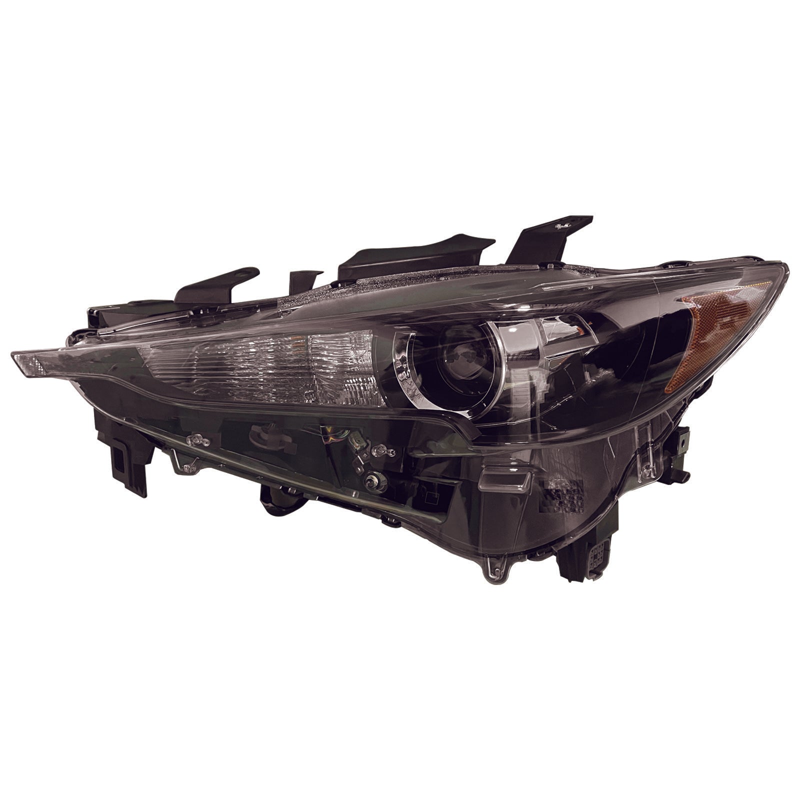 For 2017 2018 2019 2020 2021 MAZDA CX5 CX-5 Front Headlight Headlamp Assembly LED w/o AFS Driver Side Damaged