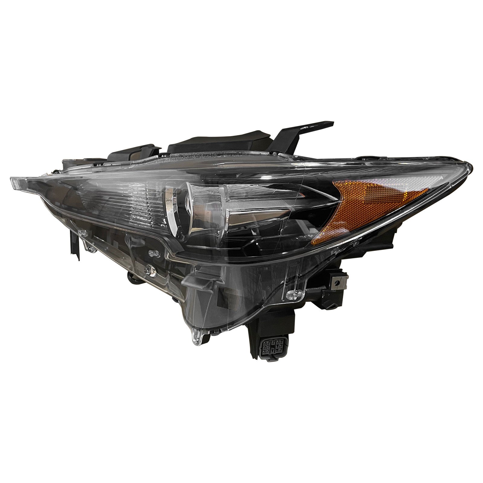 For 2017 2018 2019 2020 2021 MAZDA CX5 CX-5 Front Headlight Headlamp Assembly LED w/o AFS Driver Side Damaged