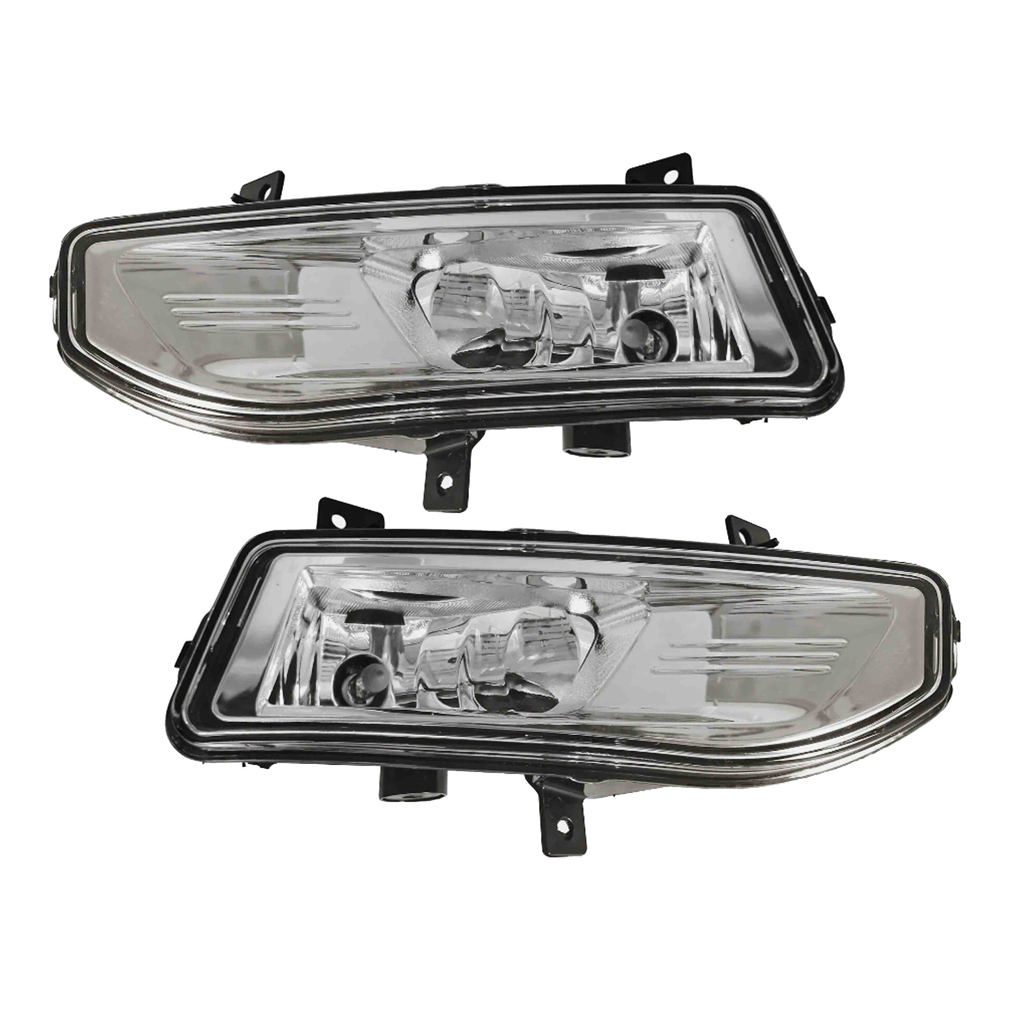 For For 2017 2018 2019 2020 Nissan Rogue S SV SL Front Bumper Fog Lamps Lights Driver Passenger 2pc Set NI2593139 NI2592139