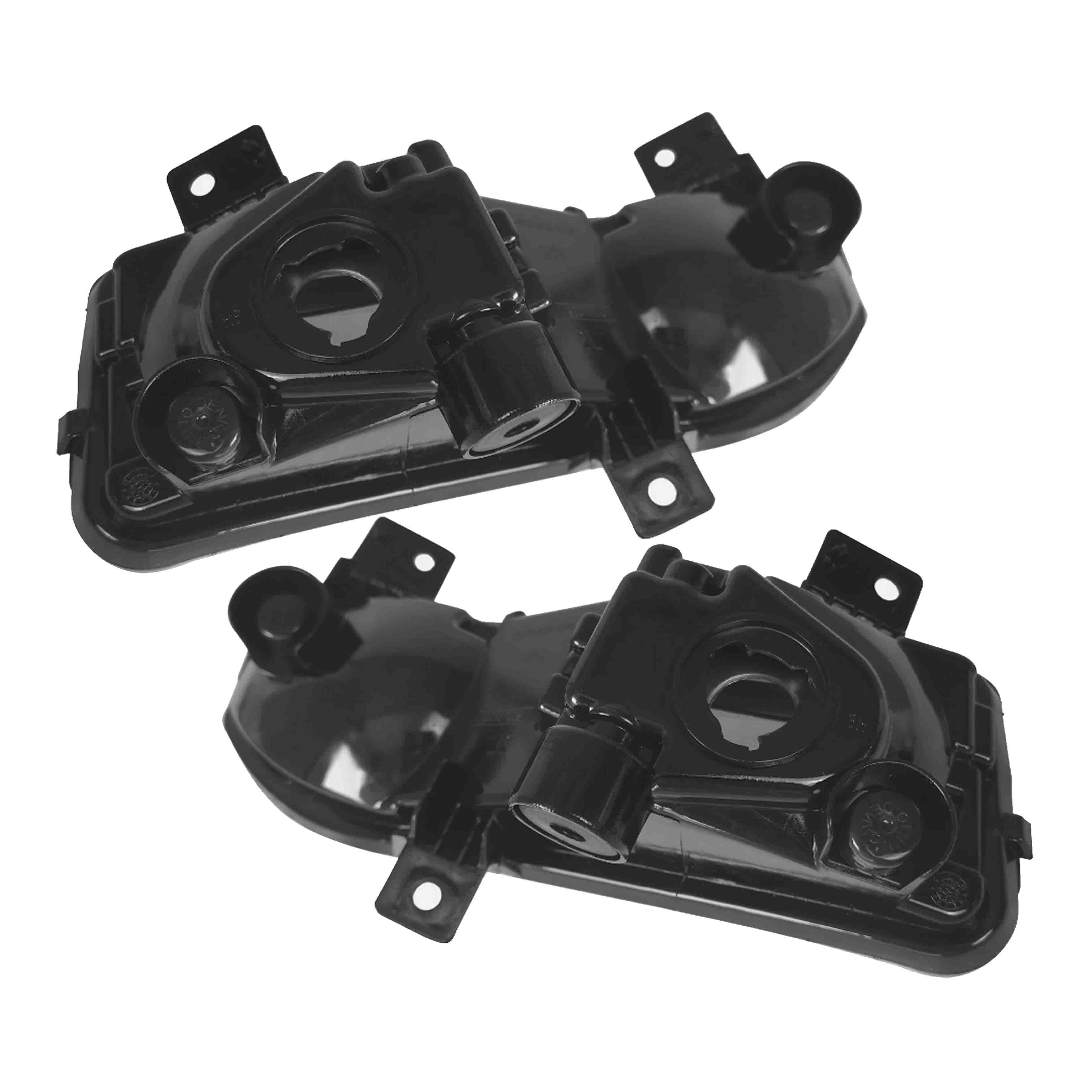 For For 2017 2018 2019 2020 Nissan Rogue S SV SL Front Bumper Fog Lamps Lights Driver Passenger 2pc Set NI2593139 NI2592139