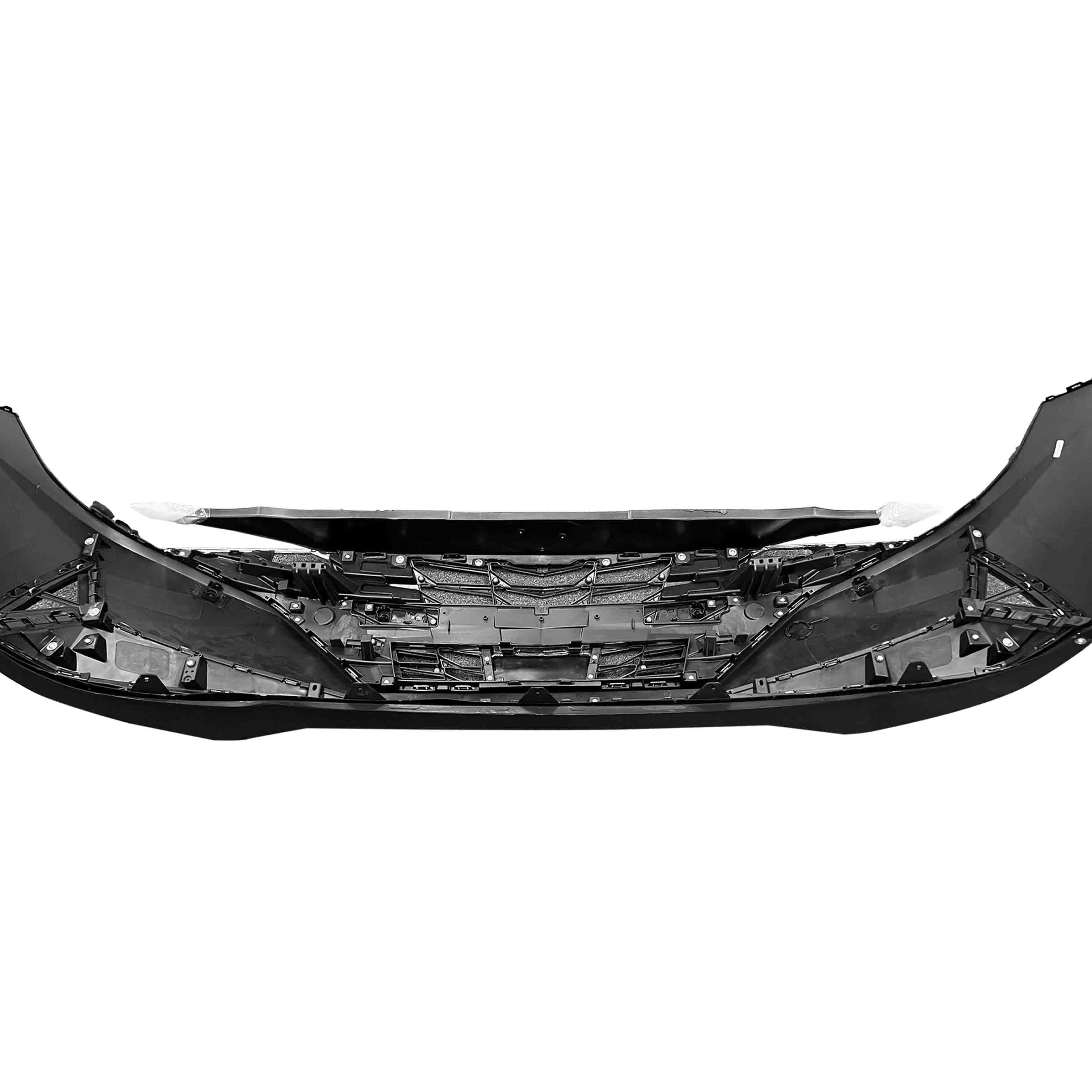 For 2021 2022 2023 Hyundai Elantra Front Bumper with Chrome Grilles Assembly Set