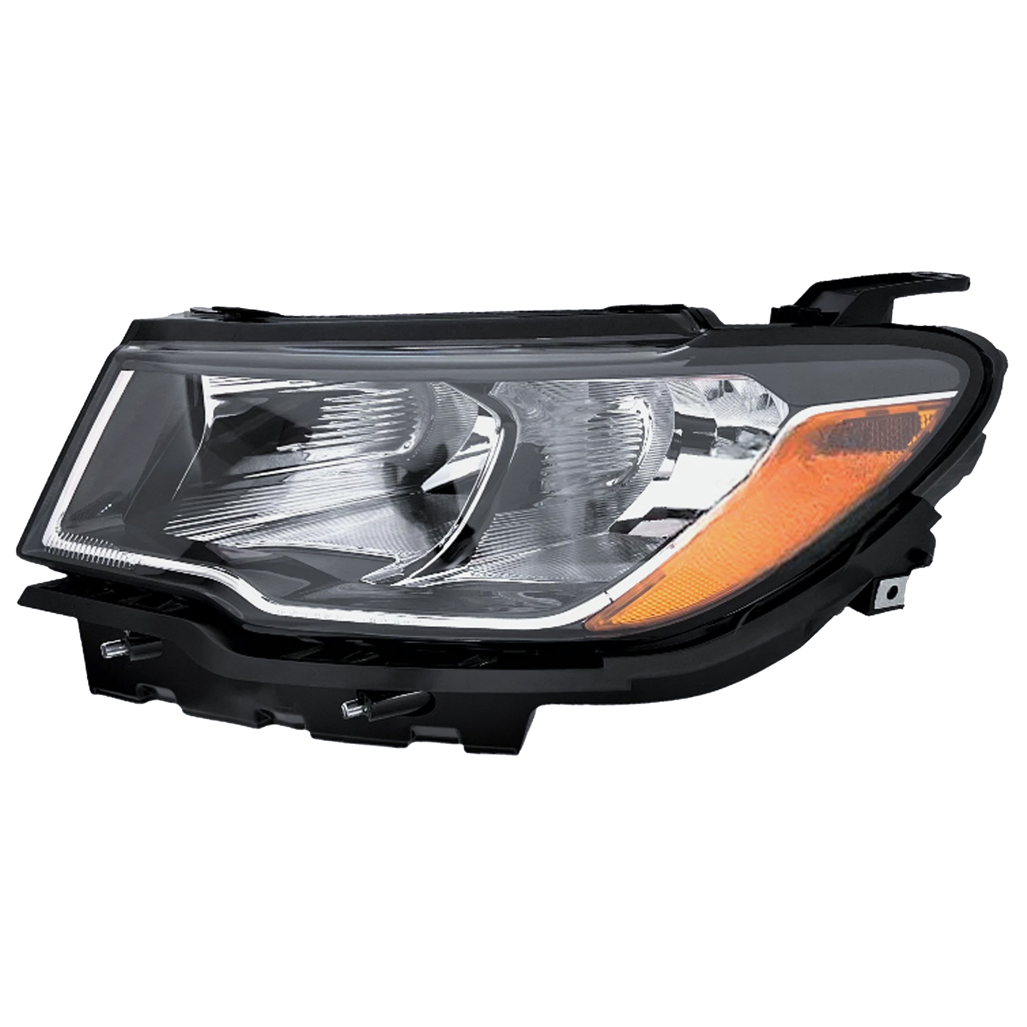 For 2017 2018 2019 2020 2021 Jeep Compass Front Headlight Halogen Assembly Left Driver Side LH 55112707AB