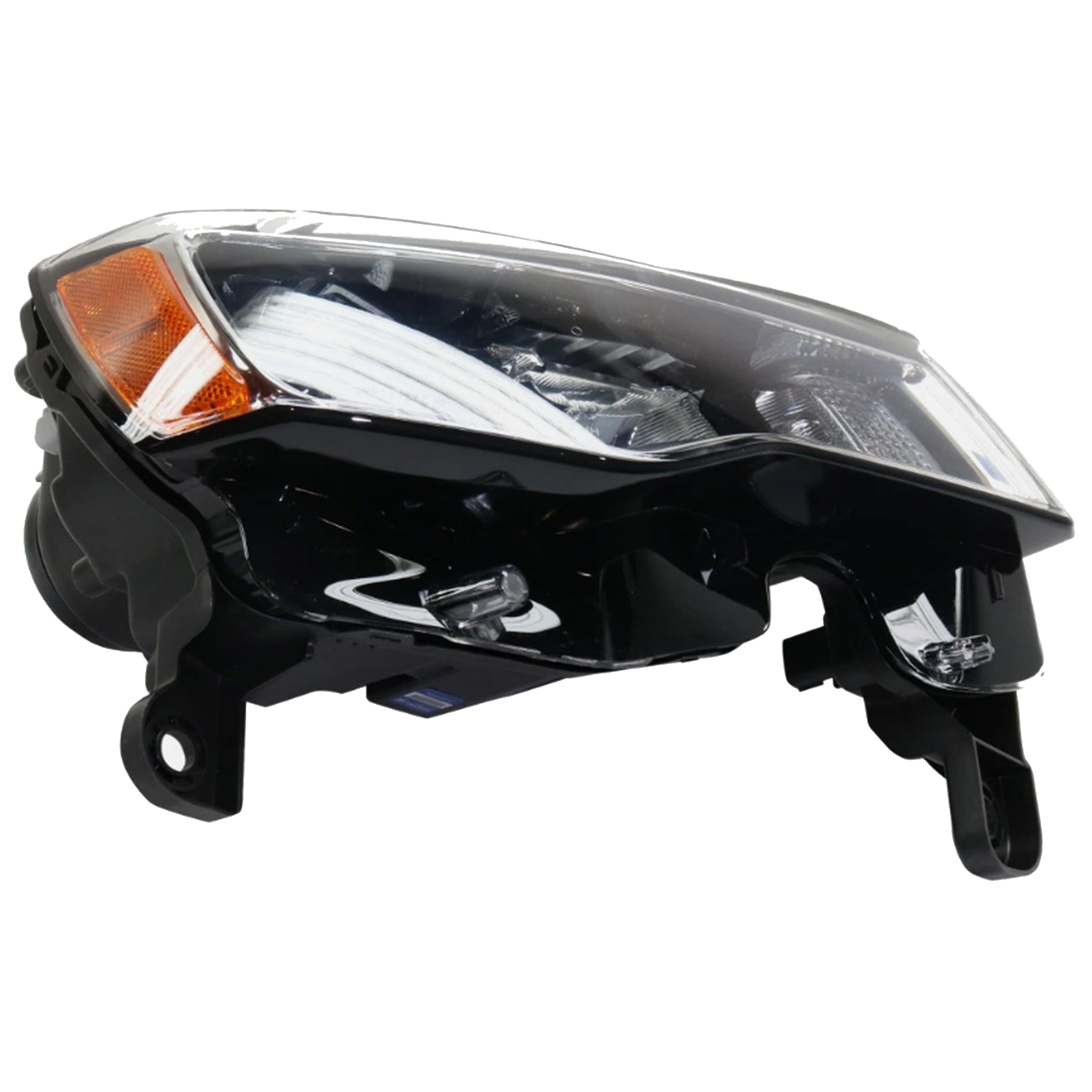For 2017 2018 2019 Jeep Grand Cherokee Front Headlight Halogen Chrome Trim Assembly Right Passenger Side RH 68289234AD