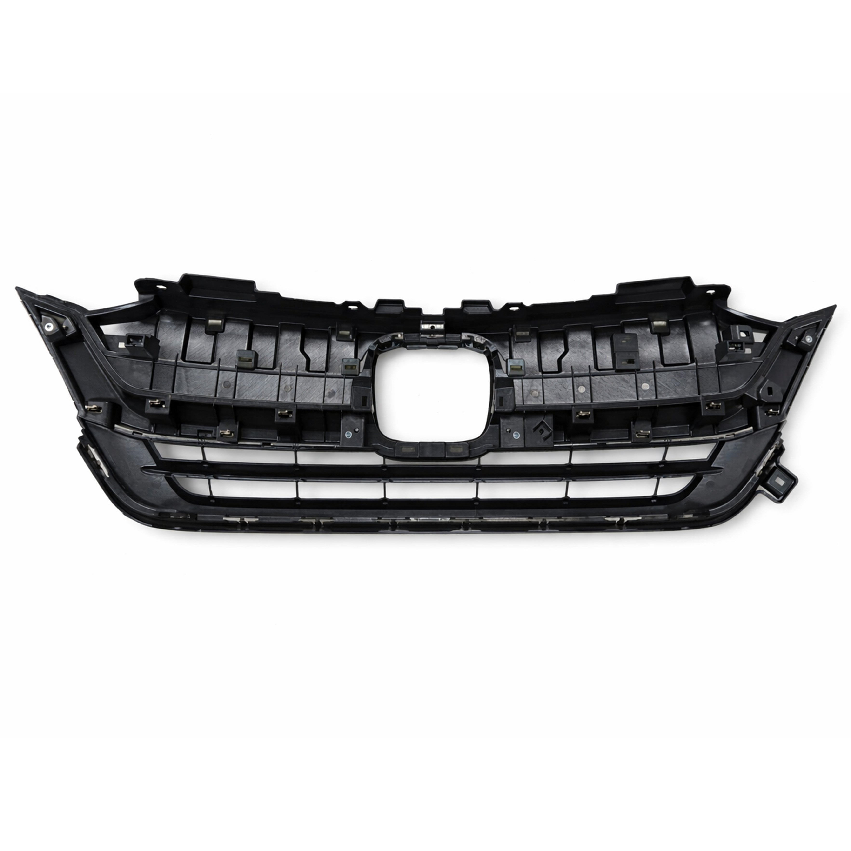 For 2019 2020 2021 2022 Honda Pilot Front Bumper with Upper and Lower Grille Assembly Set