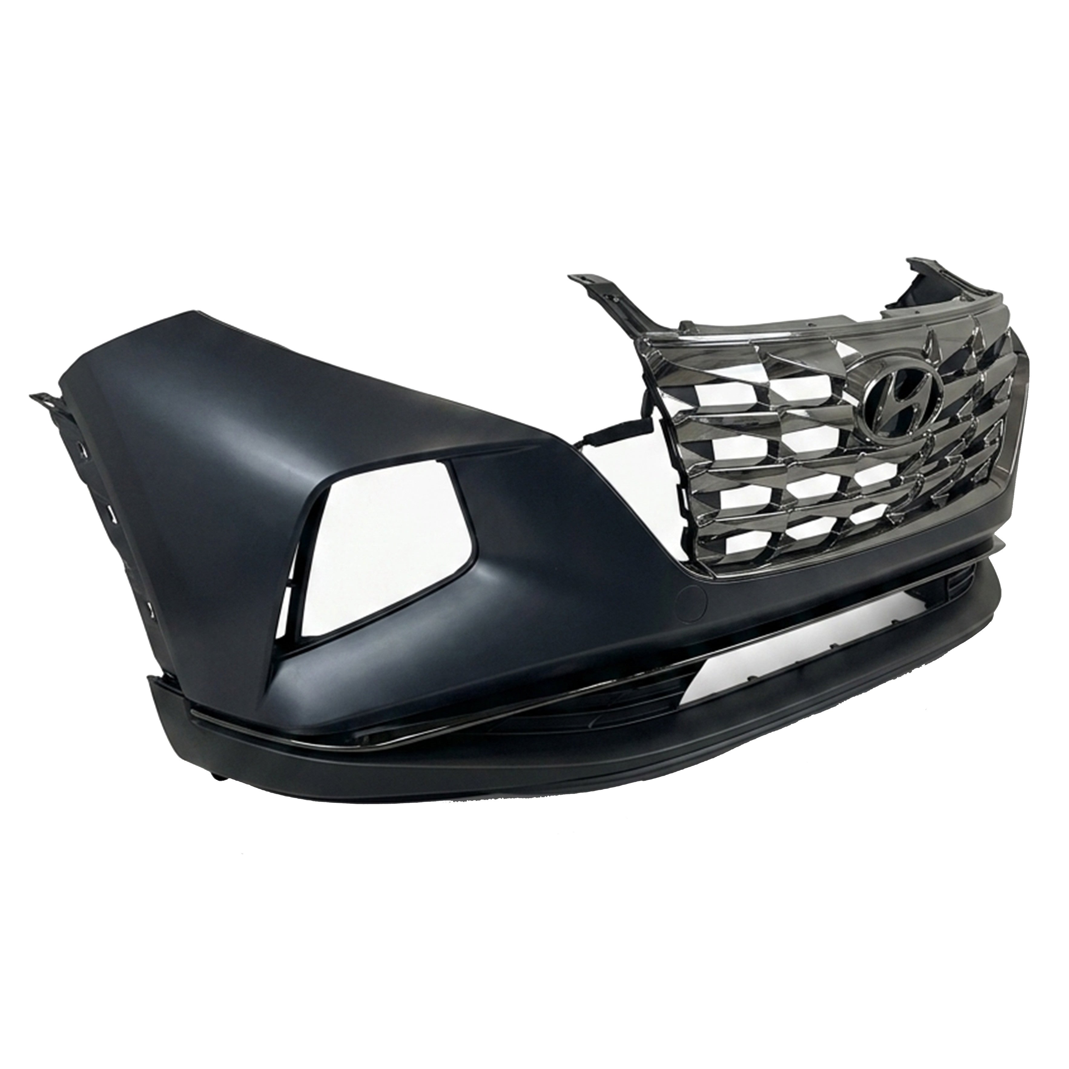 For 2022 2023 2024 Hyundai Tucson Front Bumper with Grille Assembly Set Aftermarket