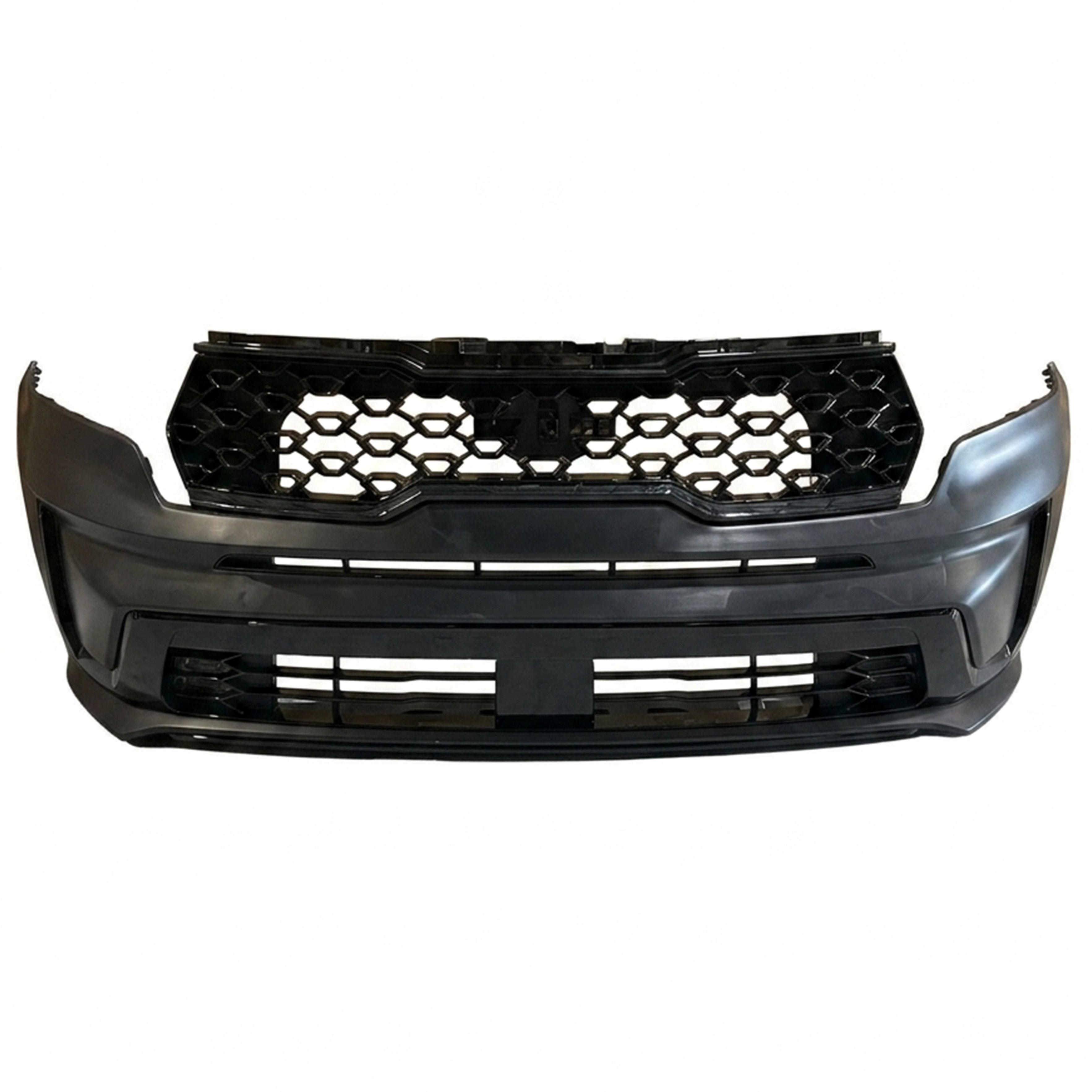 For 2024 2025 Kia Sorento Front Bumper Set with Grille Aftermarket Assembly
