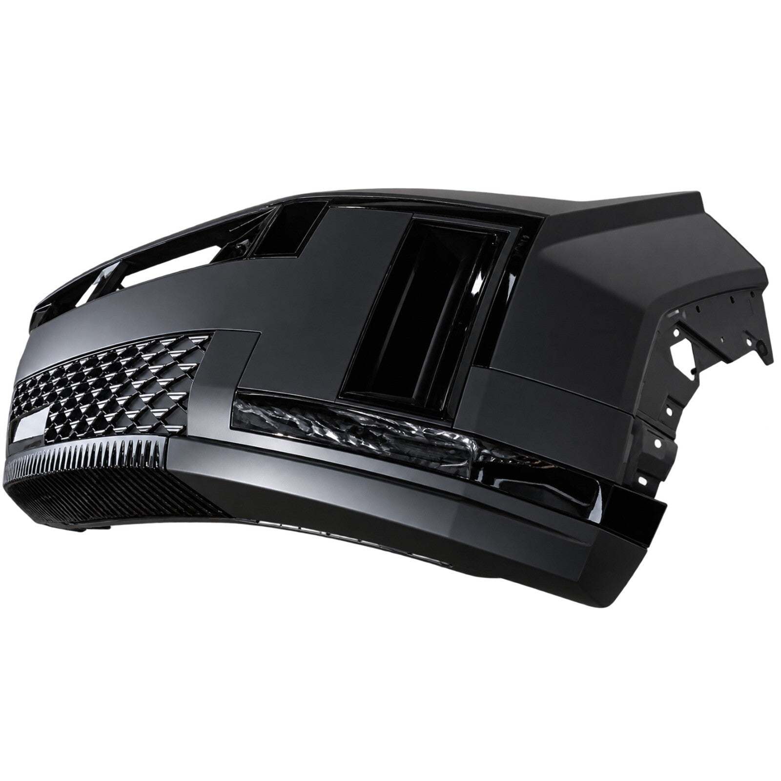 For 2024 2025 2026 Hyundai Santa Fe Front Bumper Set with Grille Aftermarket Assembly