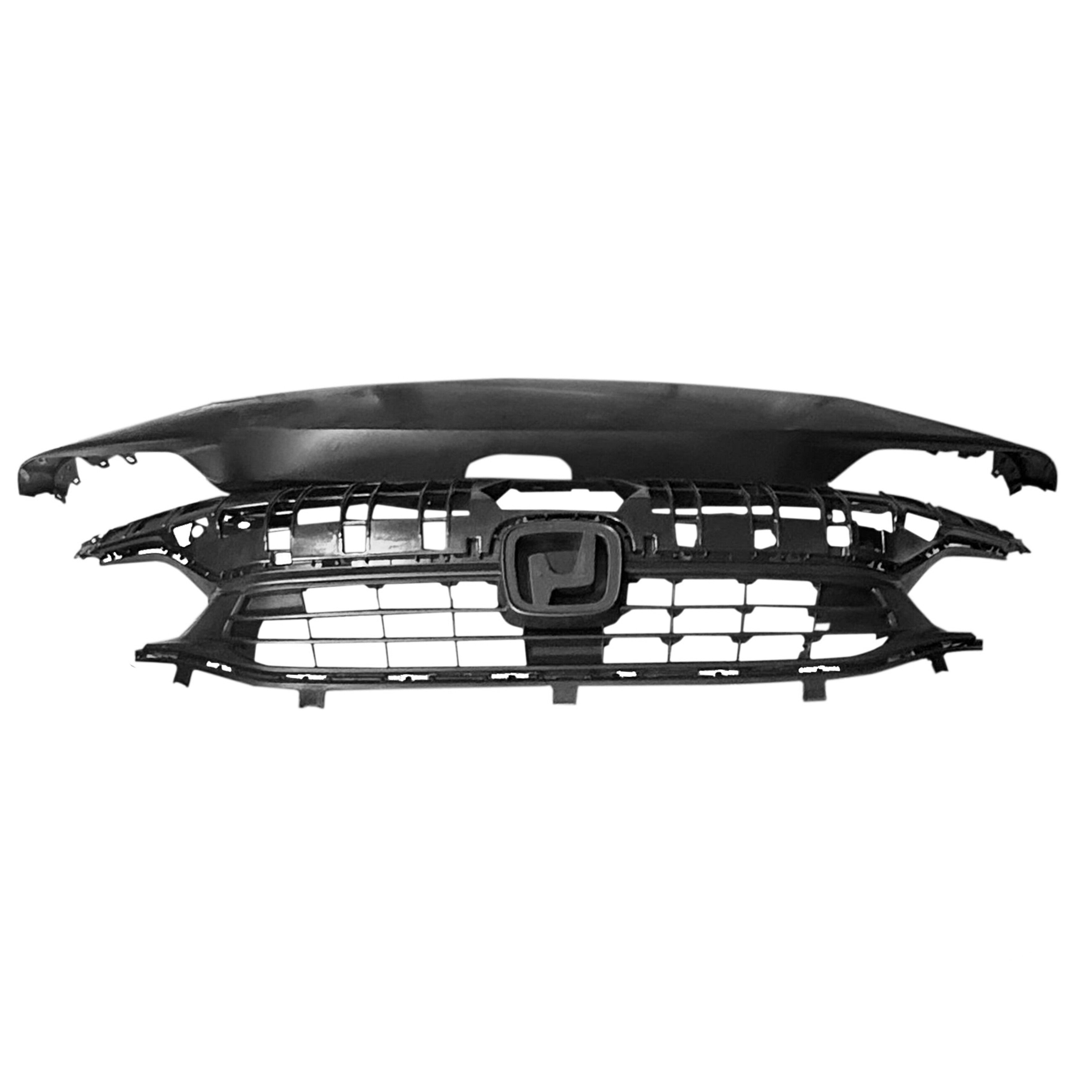 For 2022 2023 2024 Honda Civic Sedan Front Bumper with Grilles and License Plate Assembly Set