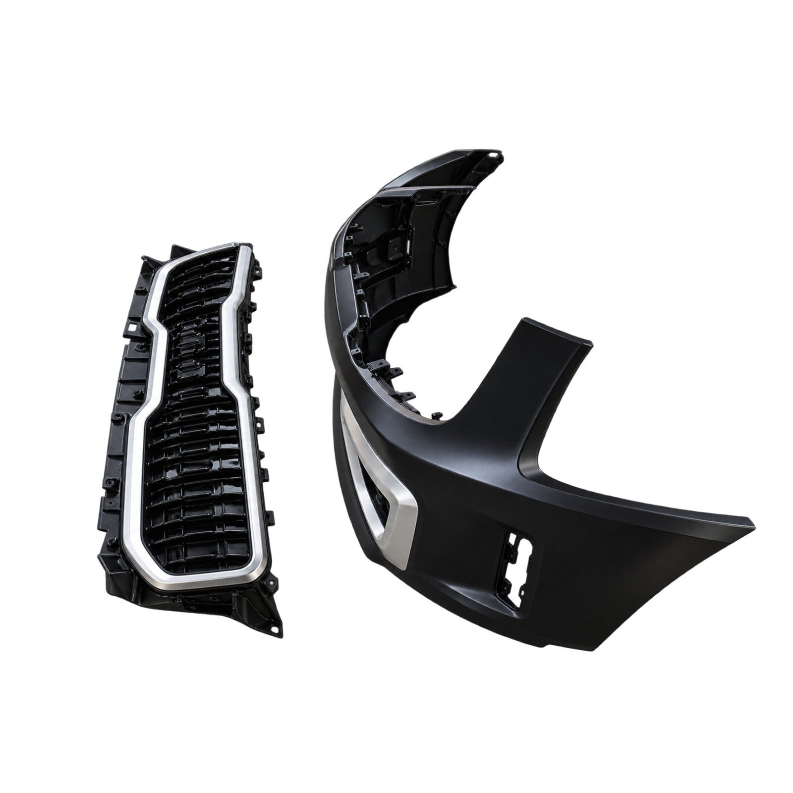 For 2023 2024 2025 Kia Telluride Front Bumper with Grille Set Assembly