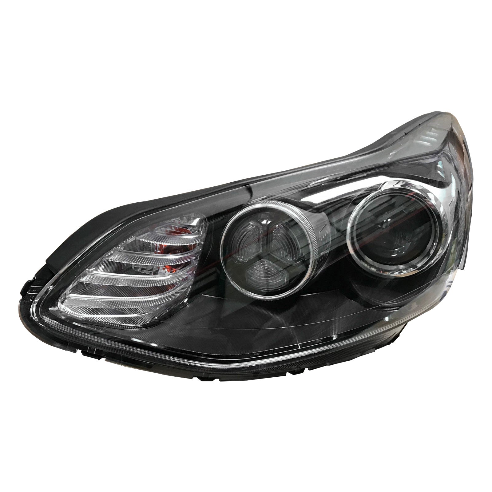 For 2017 2018 2019 2020 2021 2022 Kia Sportage Halogen Headlight Left Driver Side Assembly w LED DRL