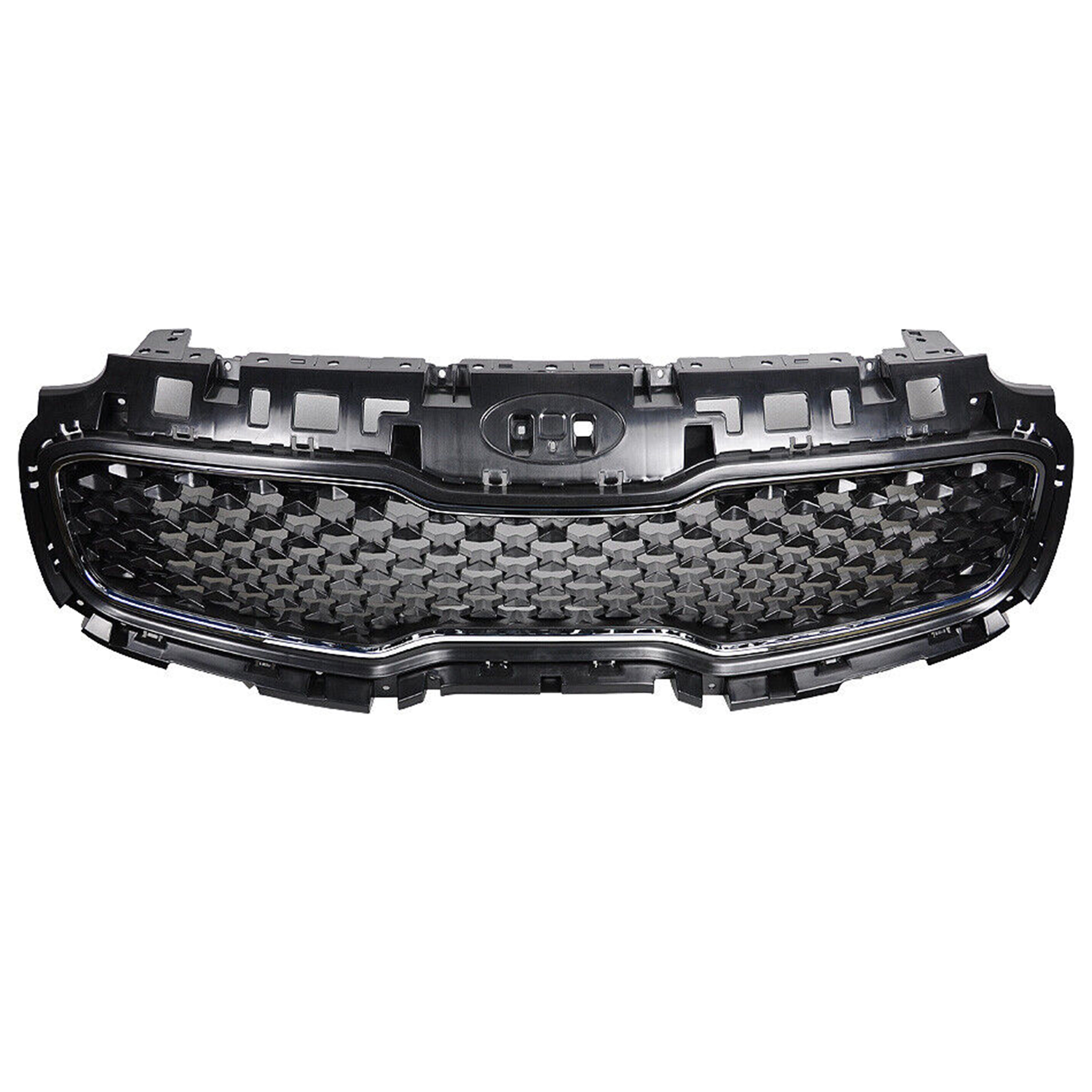 For 2017 2018 2019 Kia Sportage Front Chrome Bumper Grille Replacement