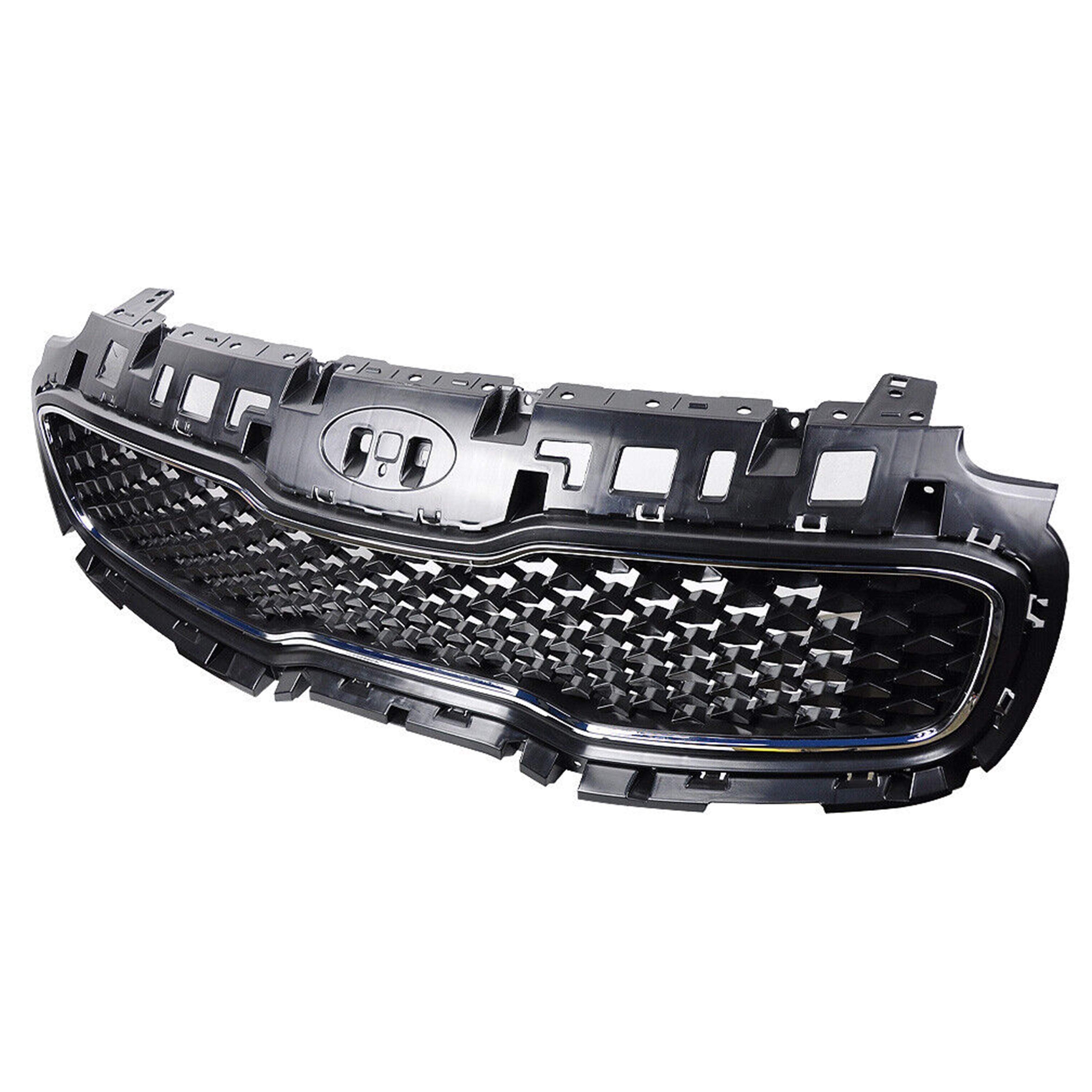 For 2017 2018 2019 Kia Sportage Front Chrome Bumper Grille Replacement