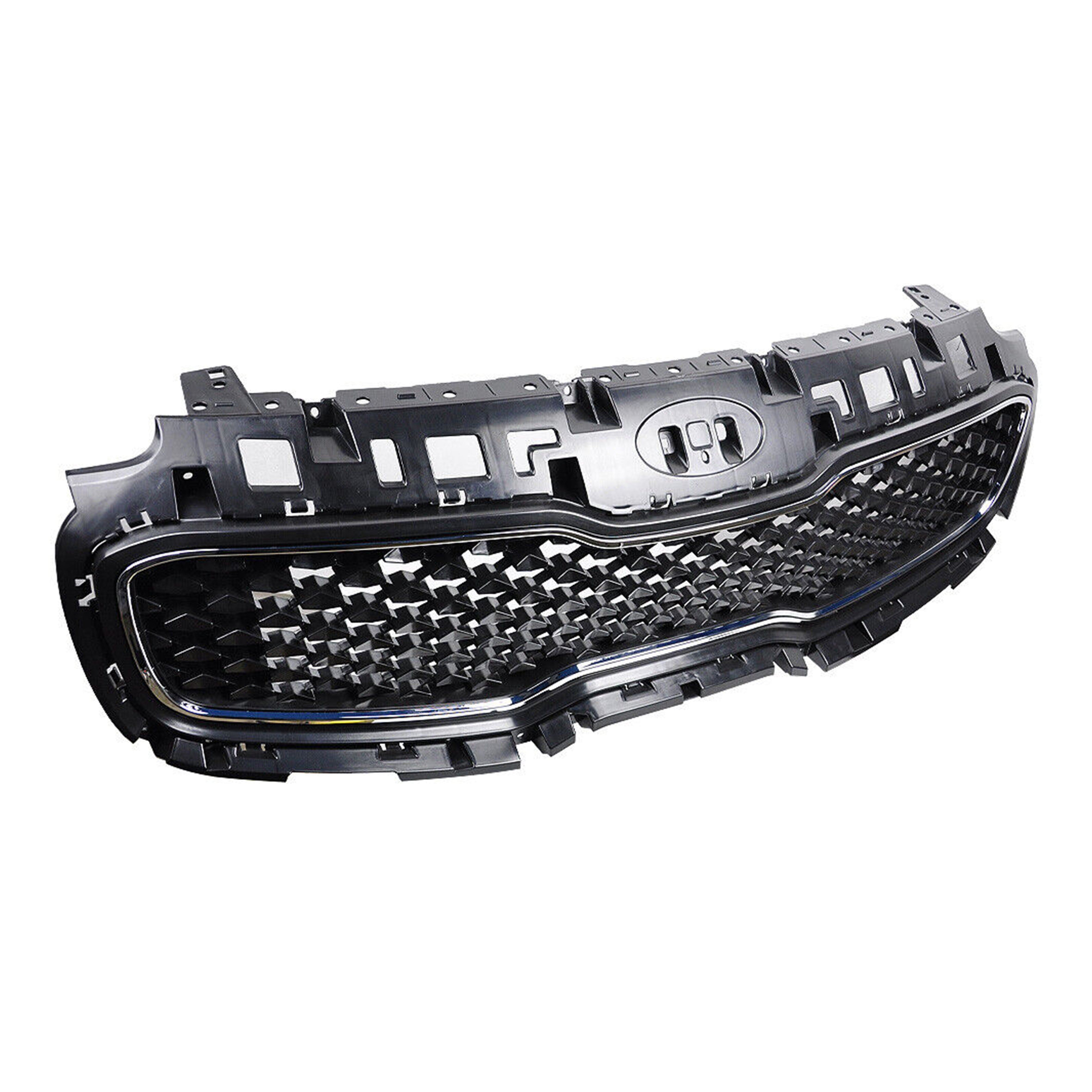 For 2017 2018 2019 Kia Sportage Front Chrome Bumper Grille Replacement